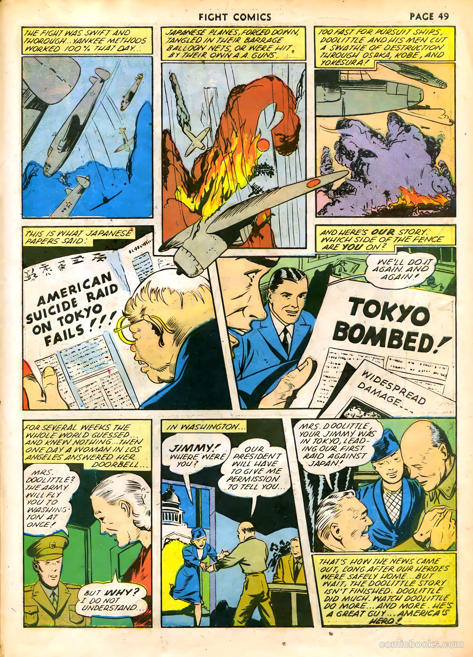 Fight Comics #22 (1942) — page 51 of 68