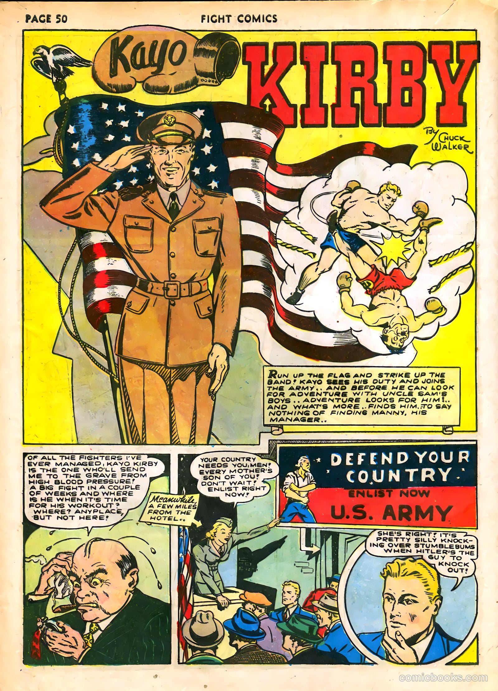 Fight Comics #22 (1942) — page 52 of 68