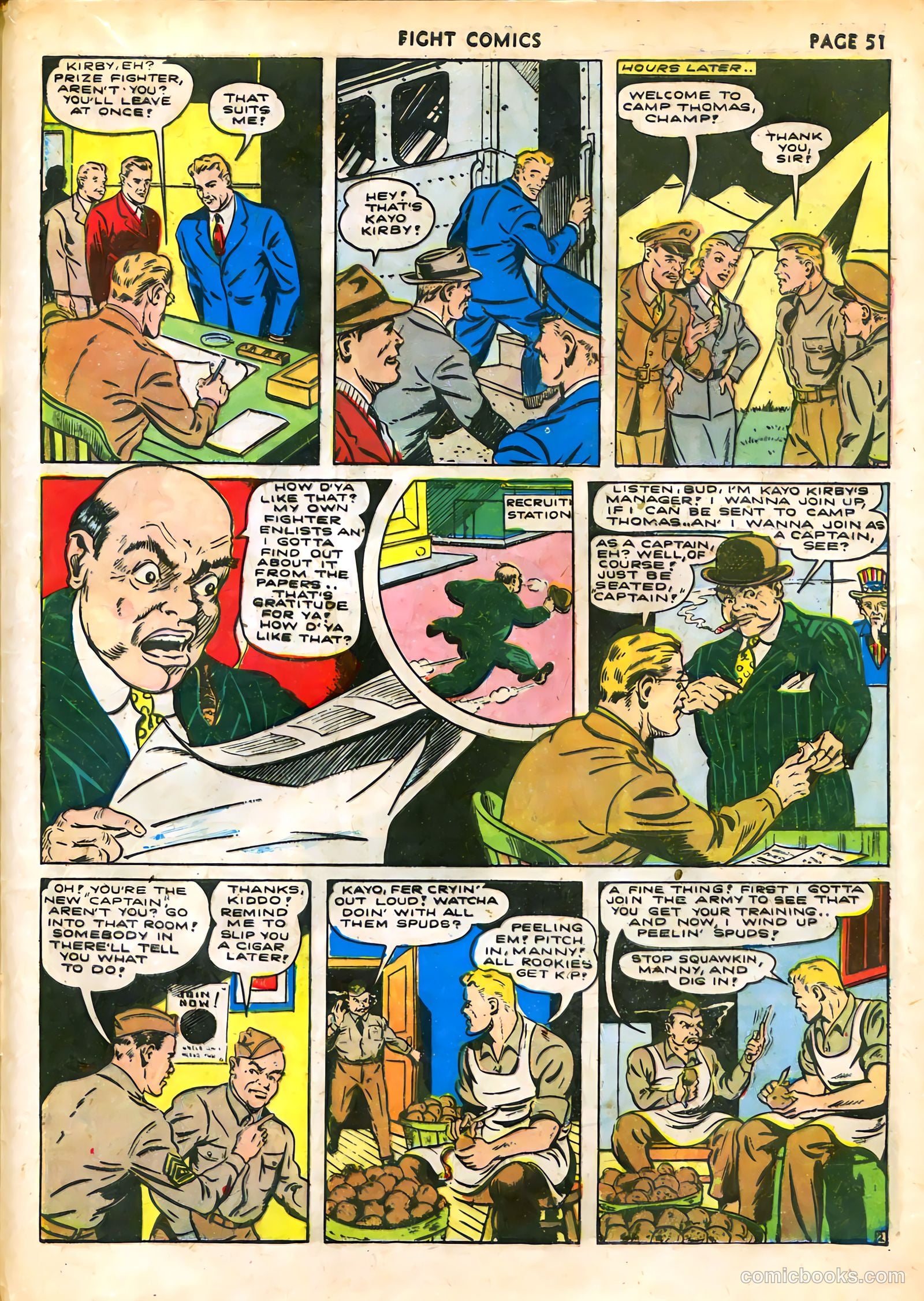 Fight Comics #22 (1942) — page 53 of 68