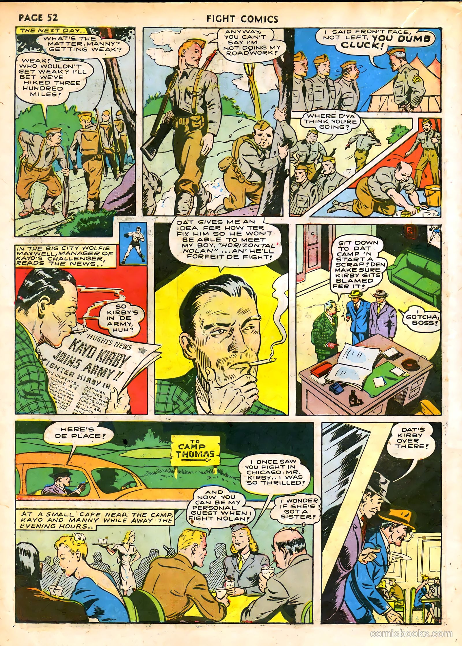 Fight Comics #22 (1942) — page 54 of 68