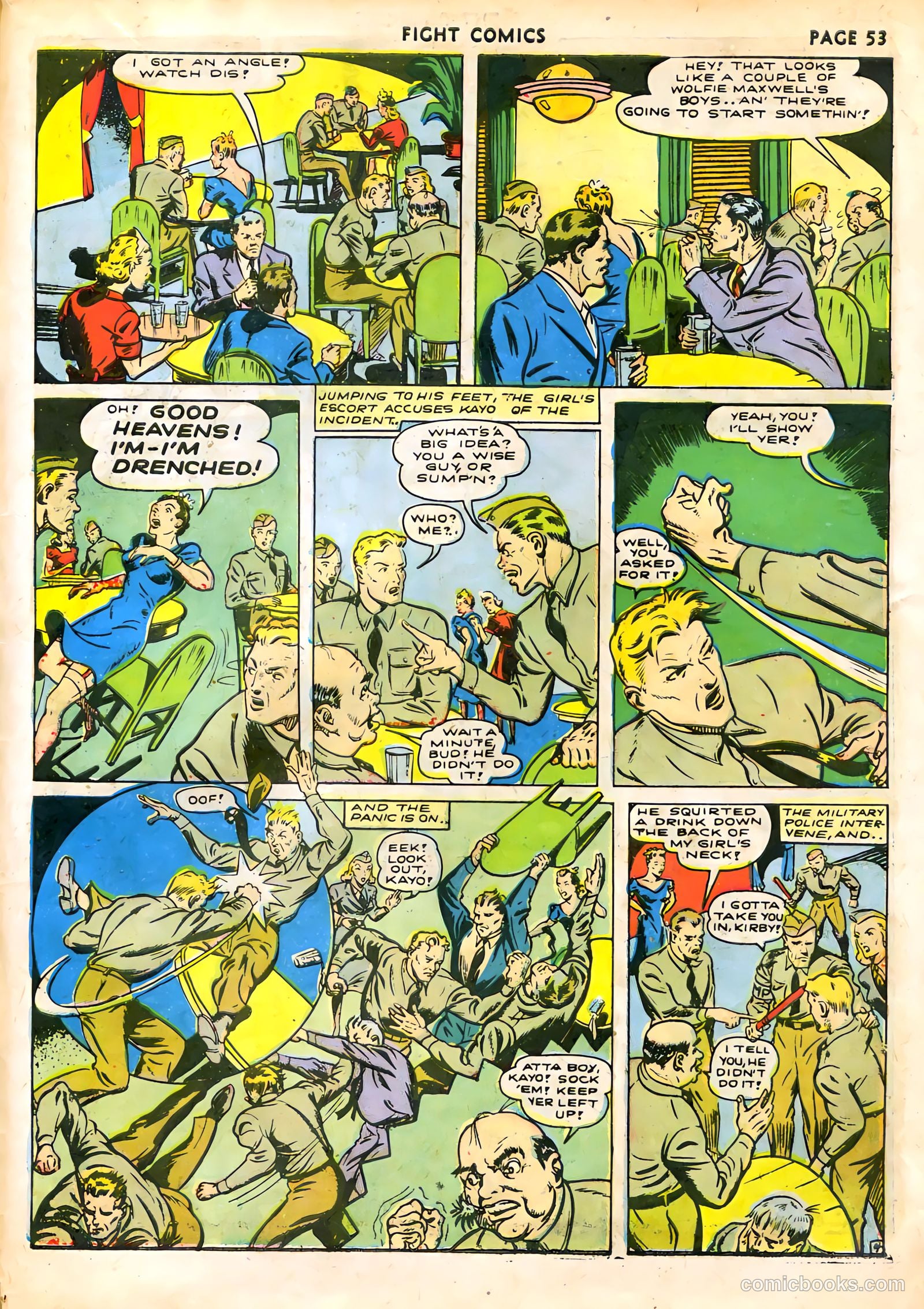Fight Comics #22 (1942) — page 55 of 68