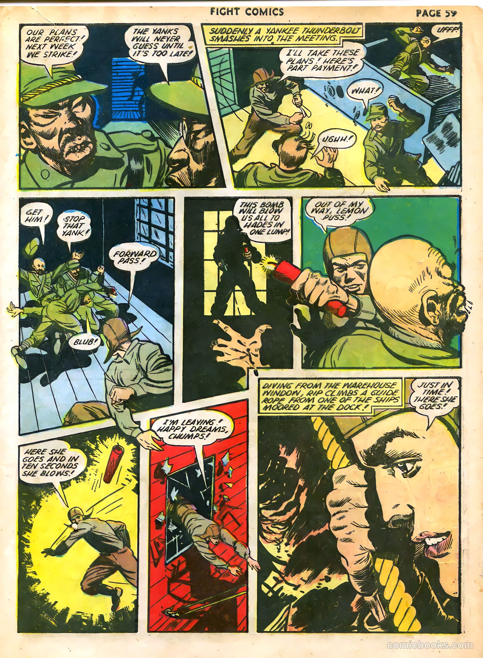 Fight Comics #22 (1942) — page 61 of 68