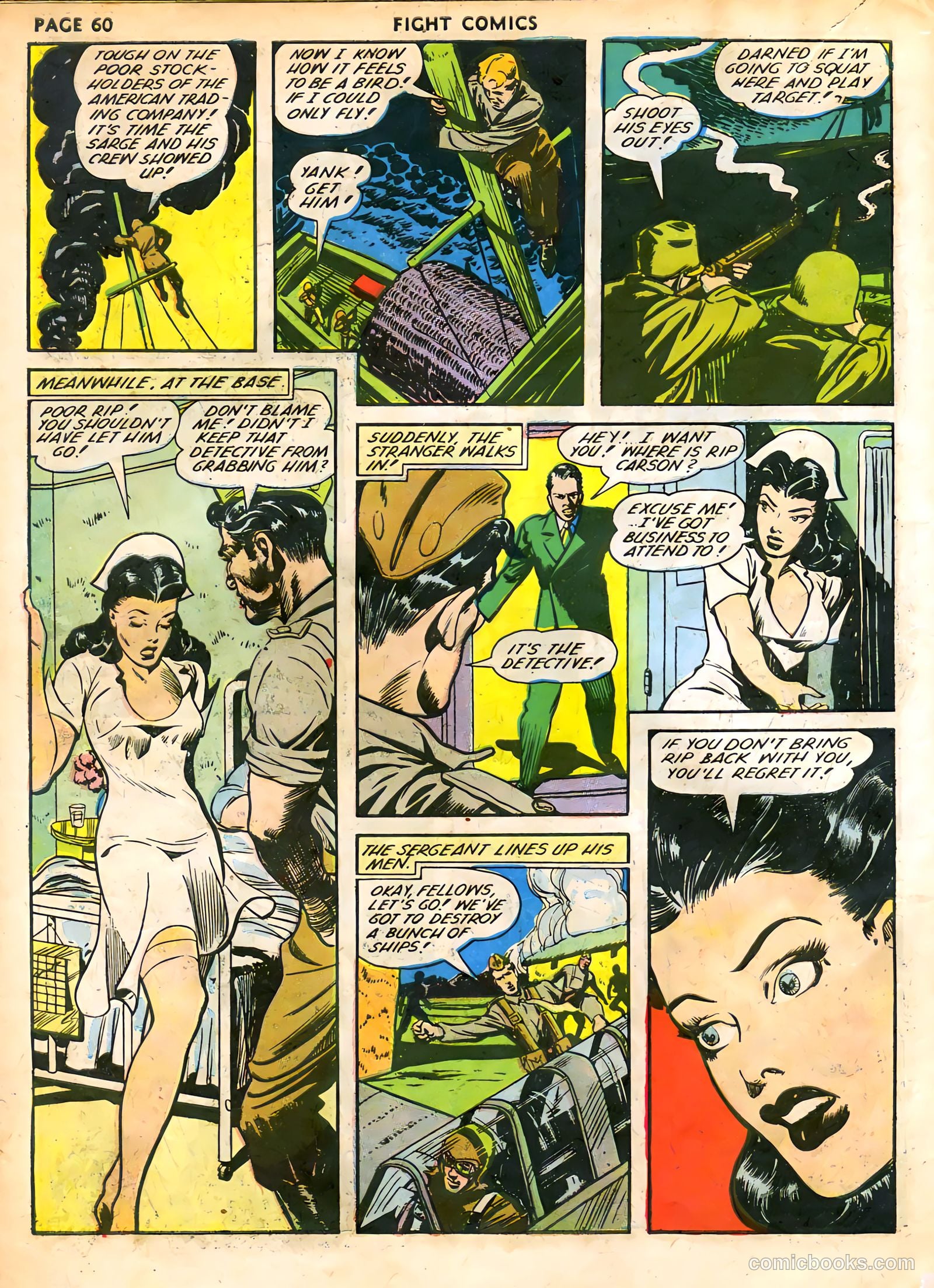 Fight Comics #22 (1942) — page 62 of 68