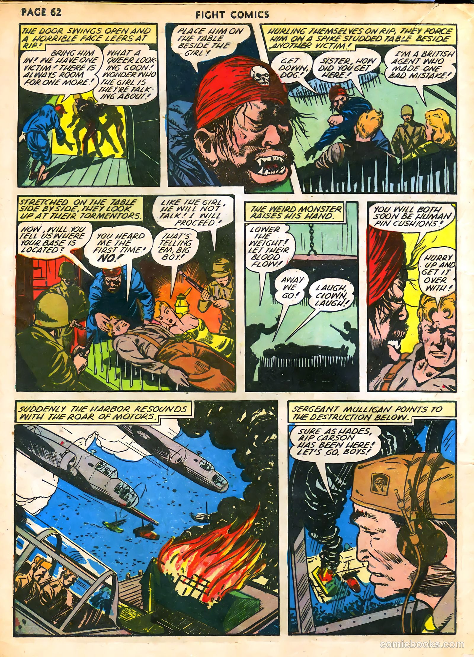 Fight Comics #22 (1942) — page 64 of 68