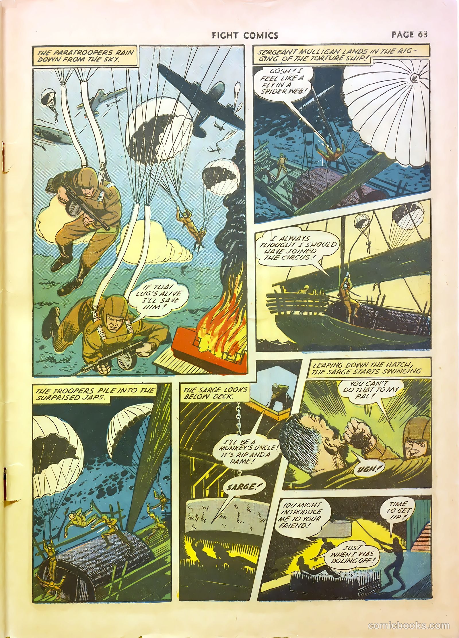 Fight Comics #22 (1942) — page 65 of 68