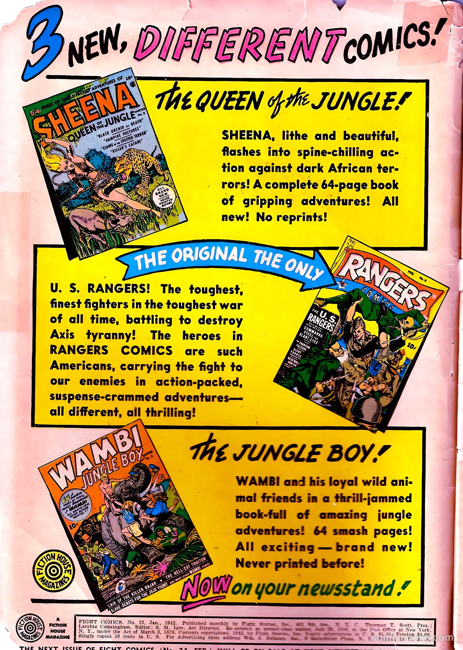Fight Comics #23 (1943) — page 2 of 68