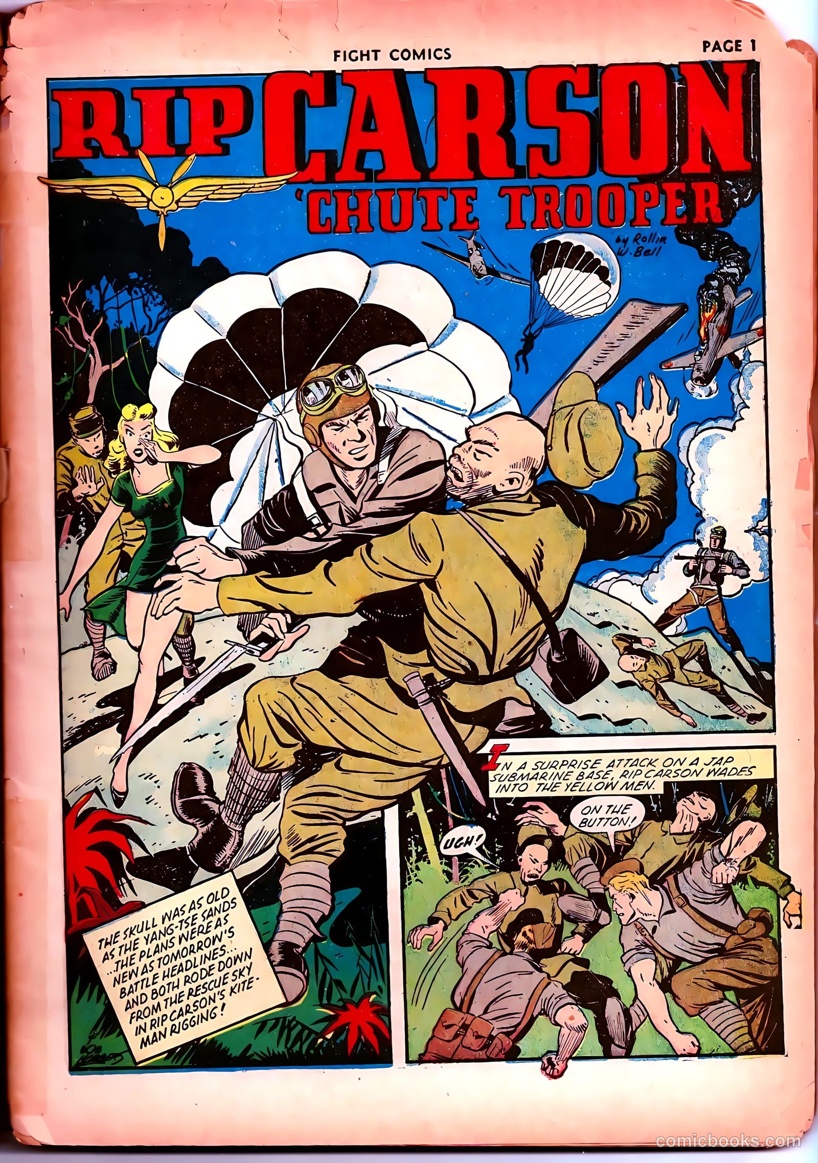 Fight Comics #23 (1943) — page 3 of 68