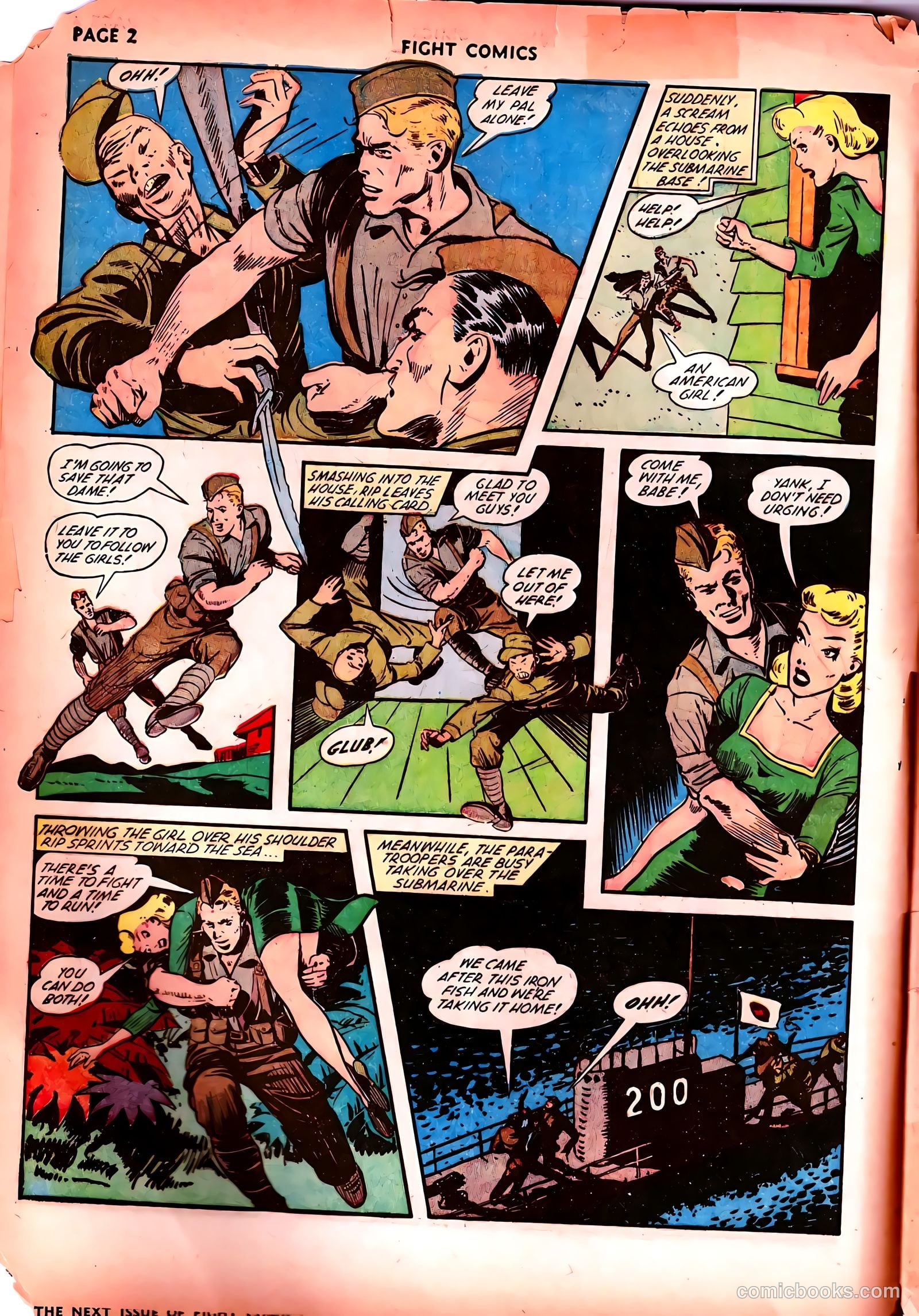 Fight Comics #23 (1943) — page 4 of 68