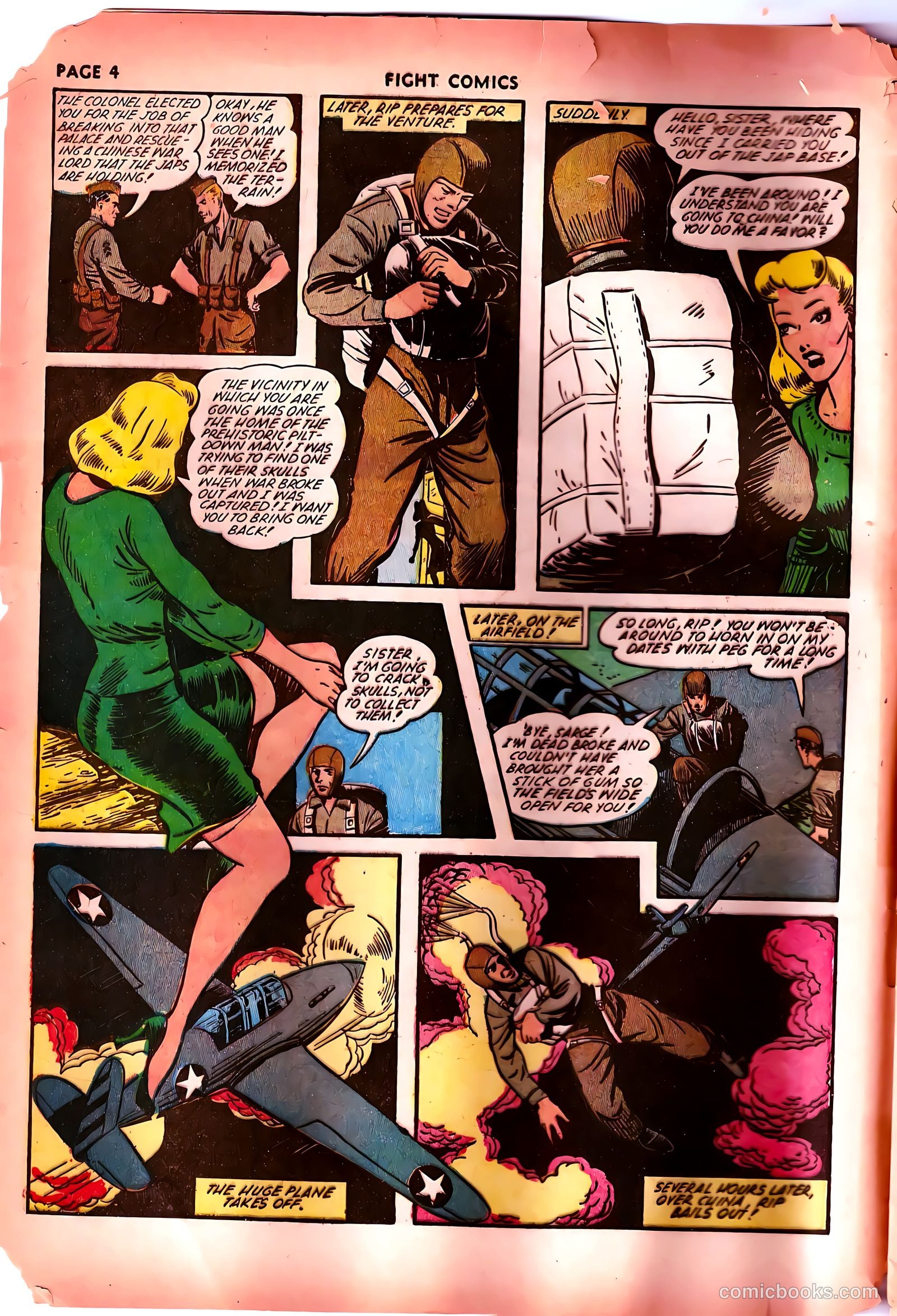 Fight Comics #23 (1943) — page 6 of 68