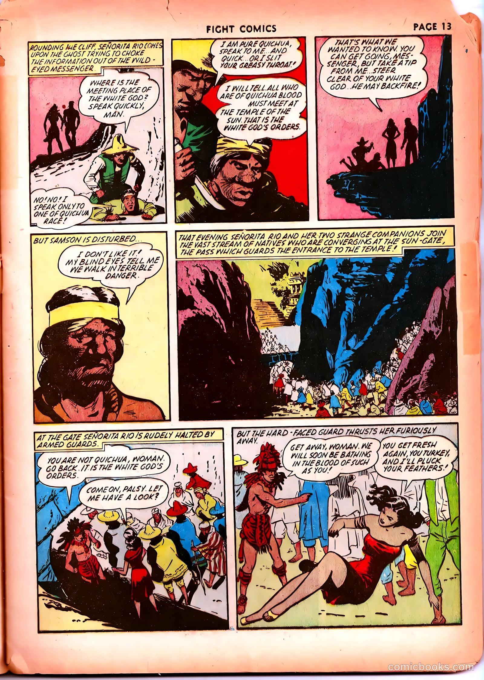 Fight Comics #23 (1943) — page 15 of 68