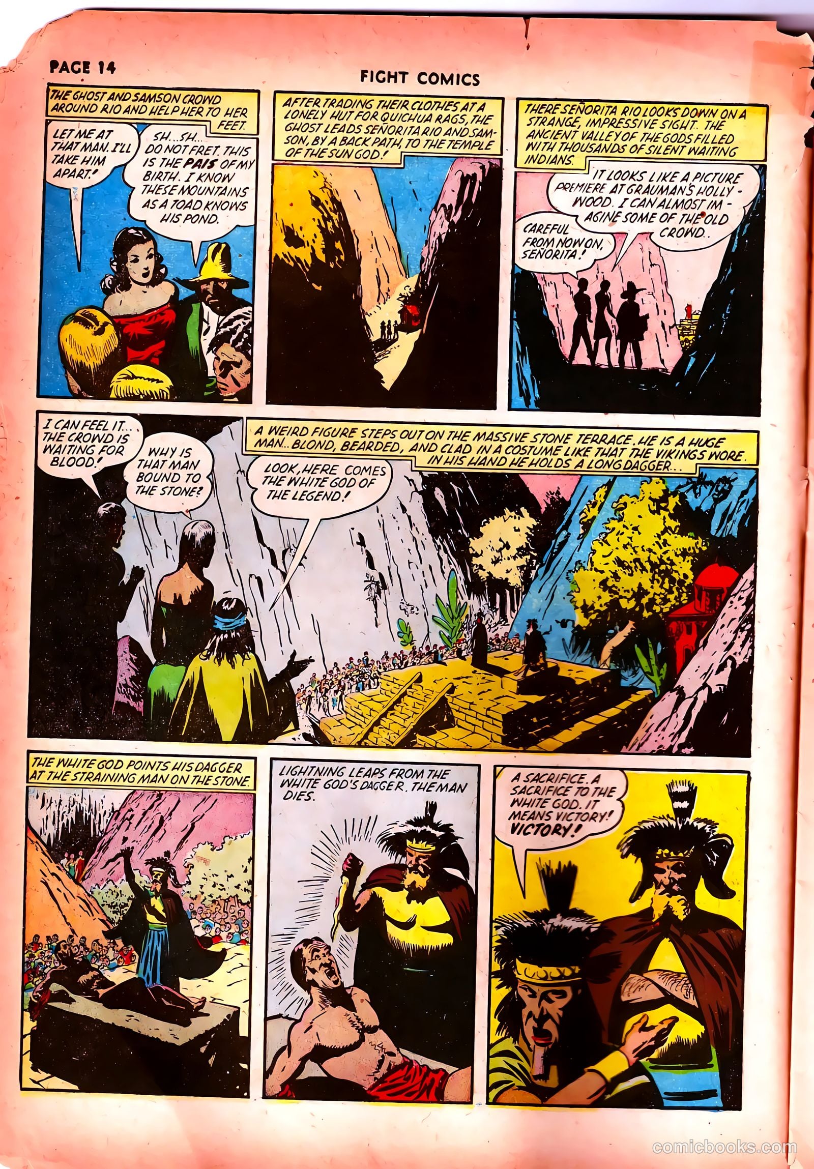 Fight Comics #23 (1943) — page 16 of 68