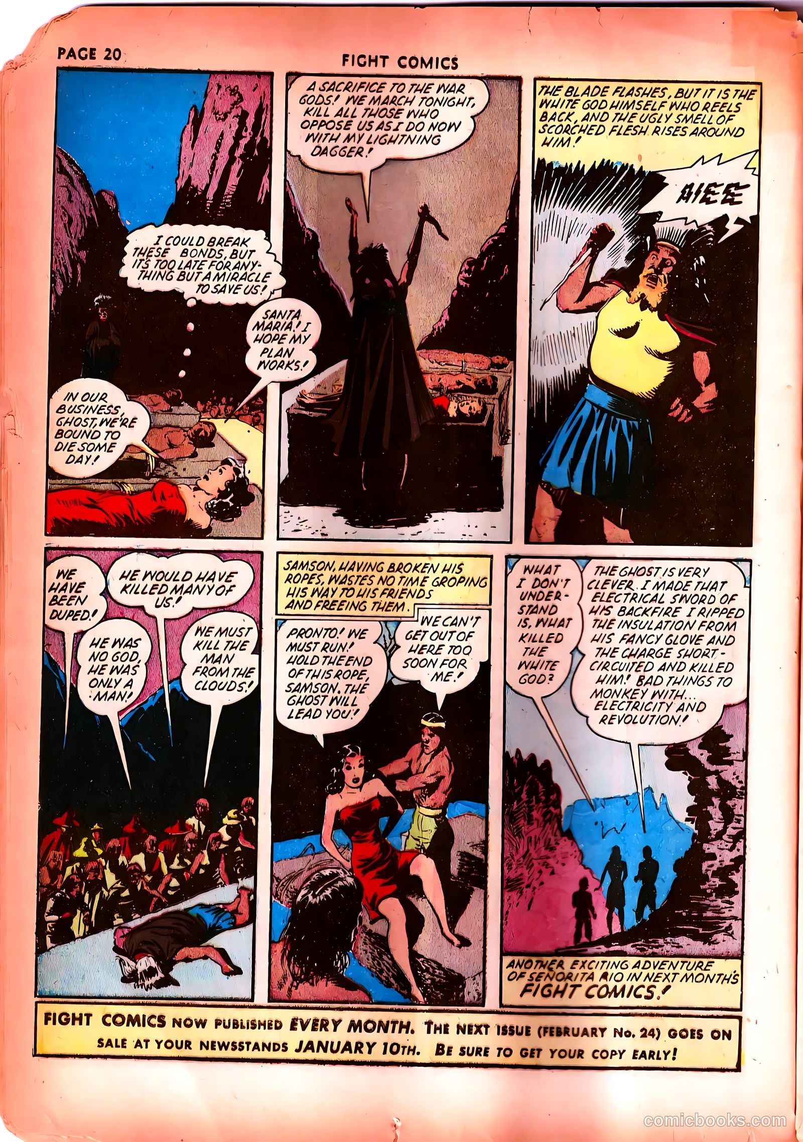 Fight Comics #23 (1943) — page 22 of 68