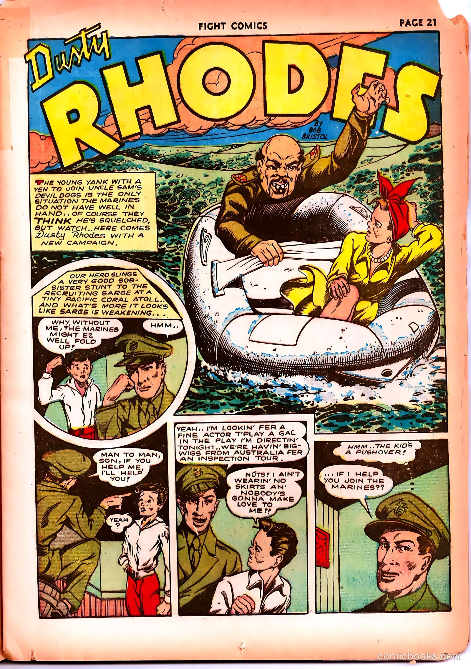 Fight Comics #23 (1943) — page 23 of 68
