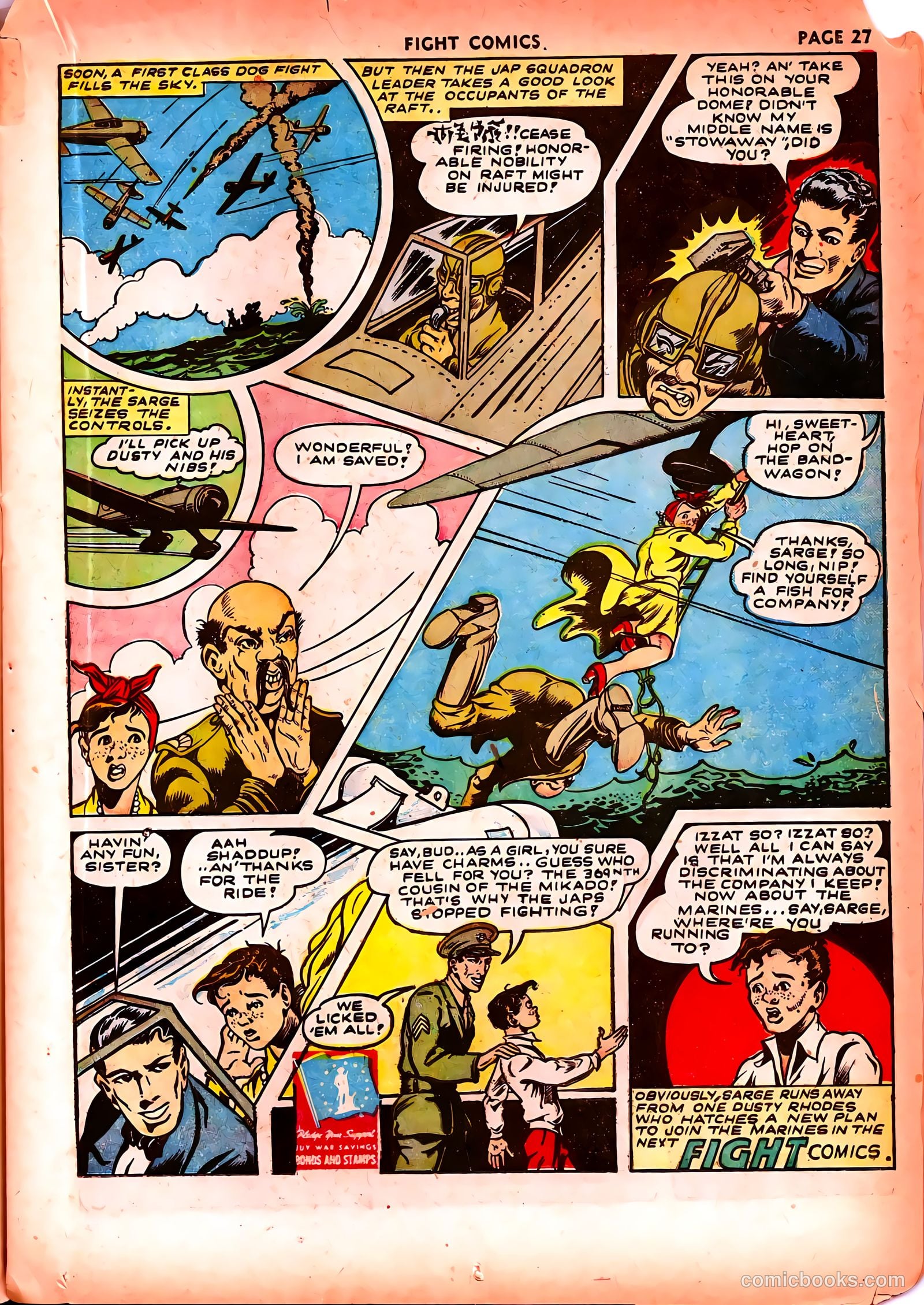 Fight Comics #23 (1943) — page 29 of 68