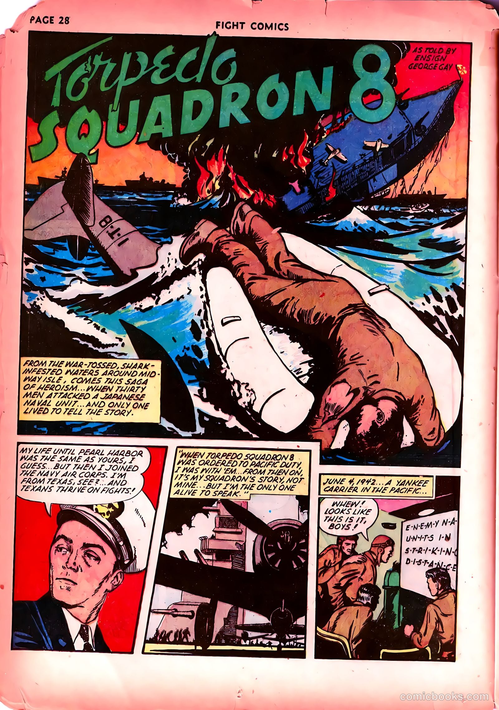 Fight Comics #23 (1943) — page 30 of 68