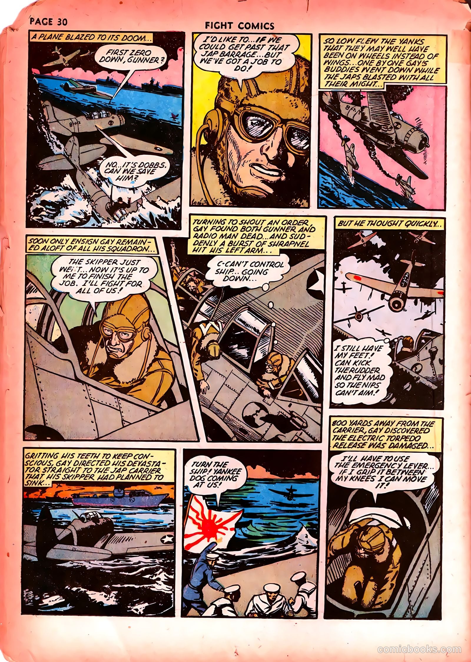Fight Comics #23 (1943) — page 32 of 68