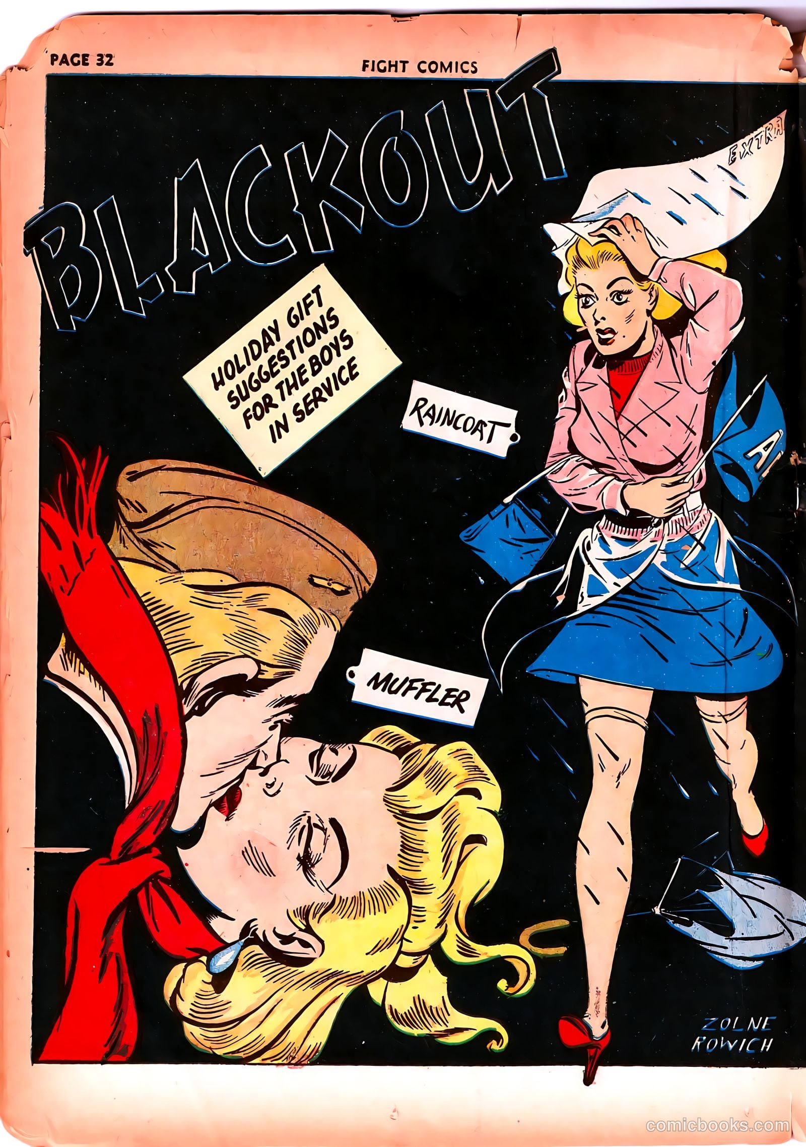 Fight Comics #23 (1943) — page 34 of 68