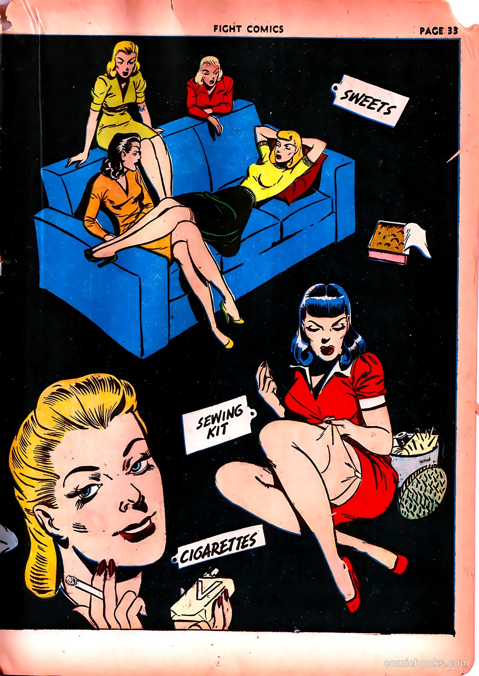 Fight Comics #23 (1943) — page 35 of 68
