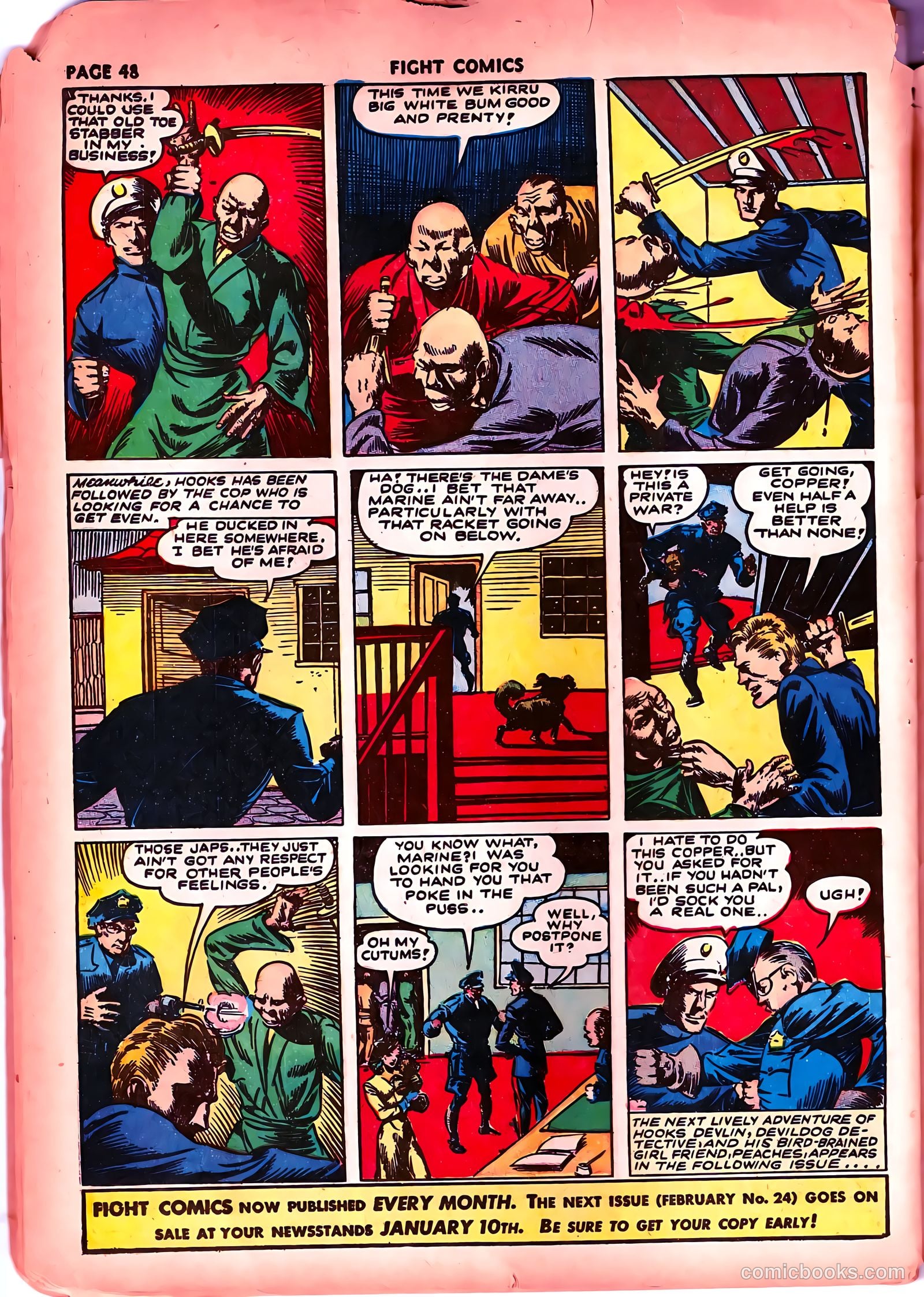Fight Comics #23 (1943) — page 50 of 68