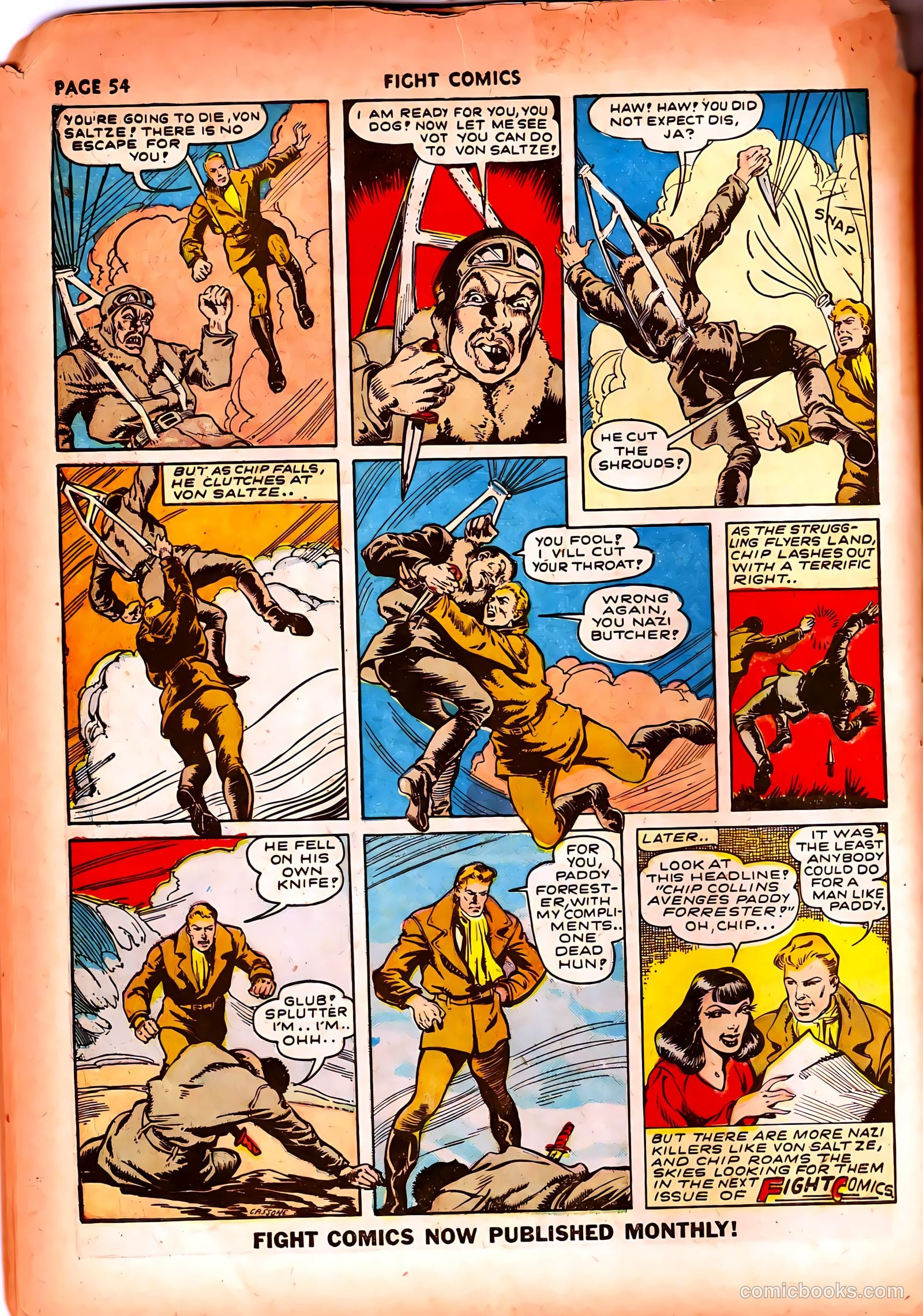 Fight Comics #23 (1943) — page 56 of 68