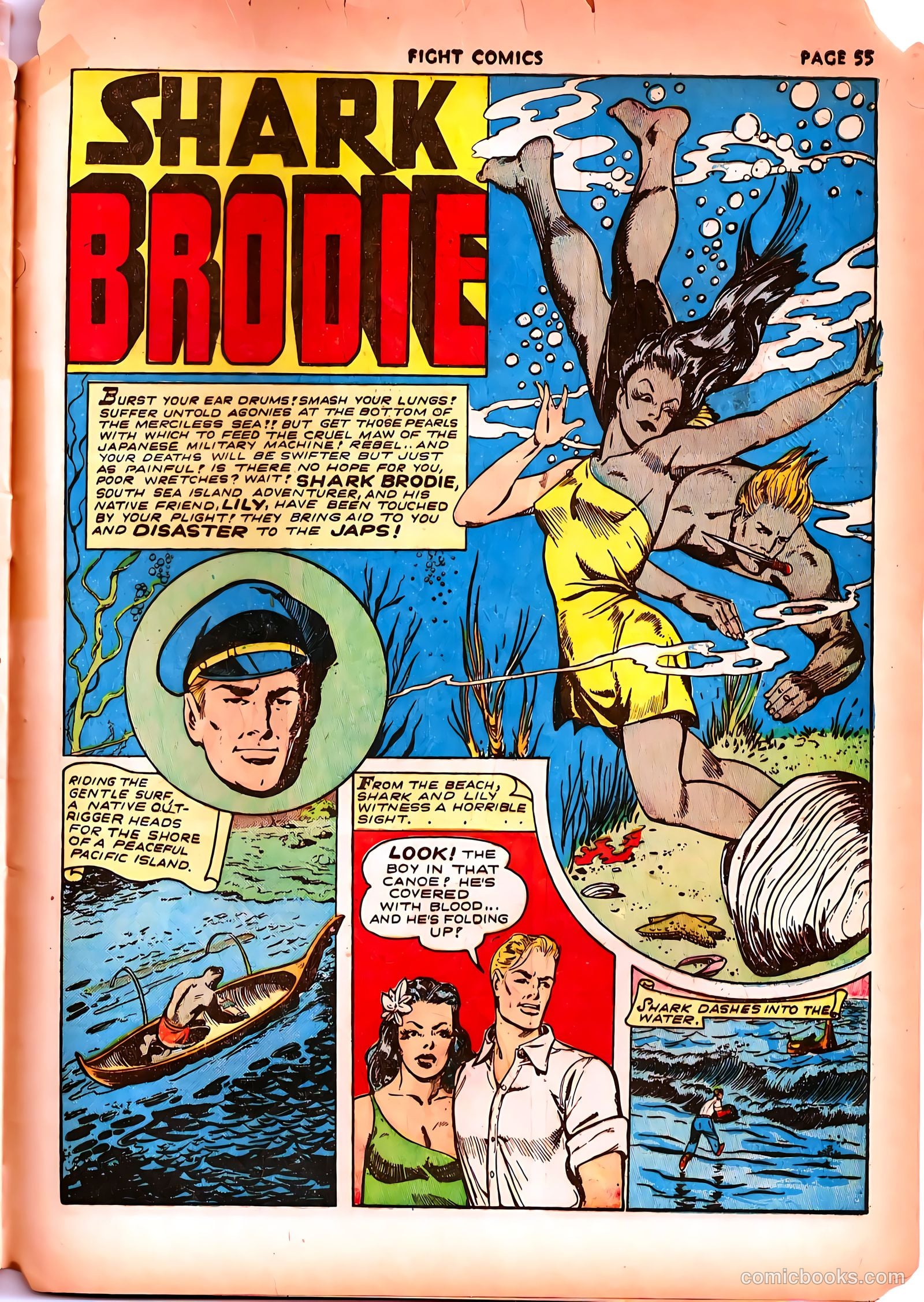 Fight Comics #23 (1943) — page 57 of 68