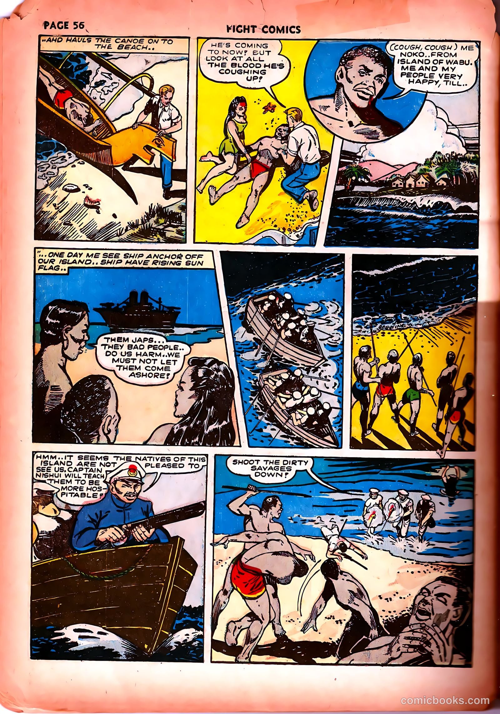 Fight Comics #23 (1943) — page 58 of 68