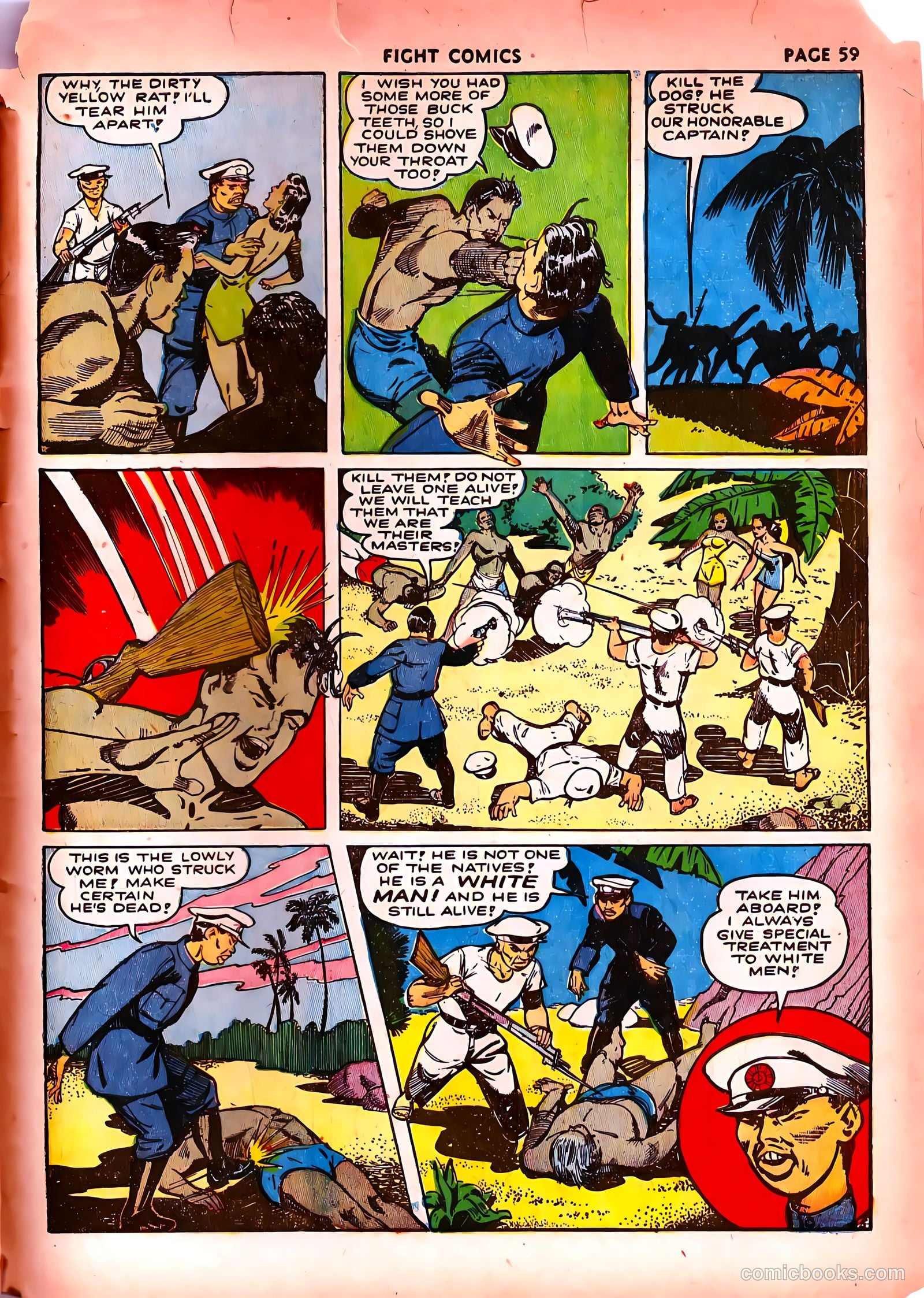Fight Comics #23 (1943) — page 61 of 68