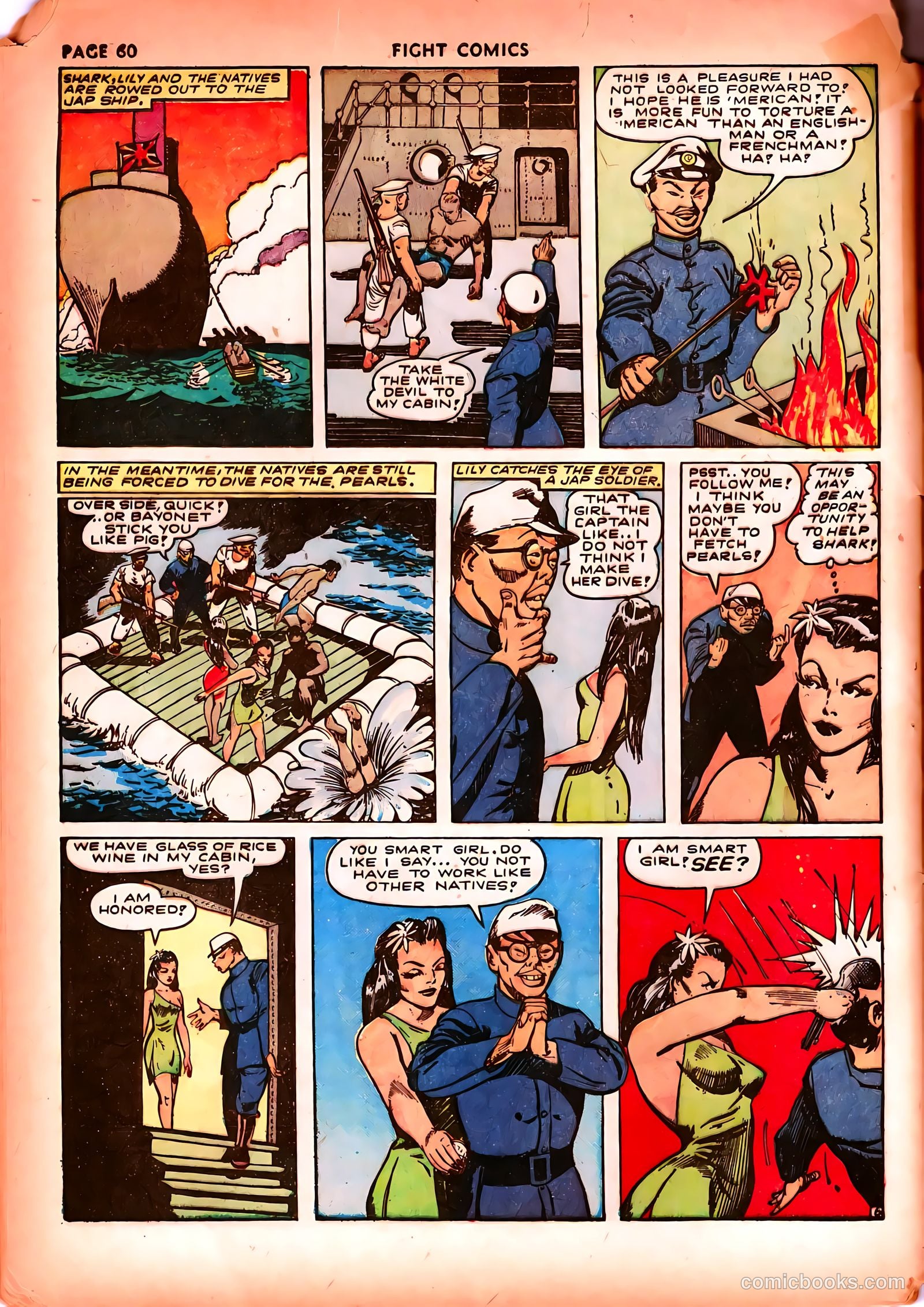 Fight Comics #23 (1943) — page 62 of 68