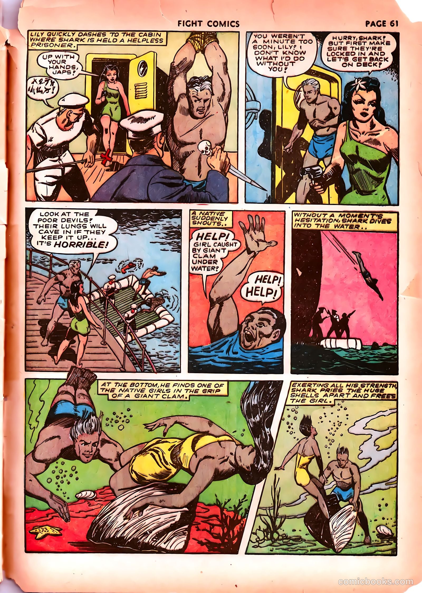 Fight Comics #23 (1943) — page 63 of 68