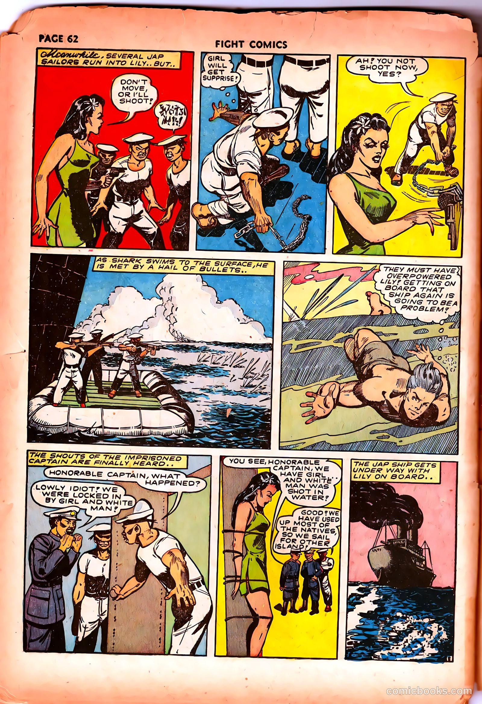Fight Comics #23 (1943) — page 64 of 68