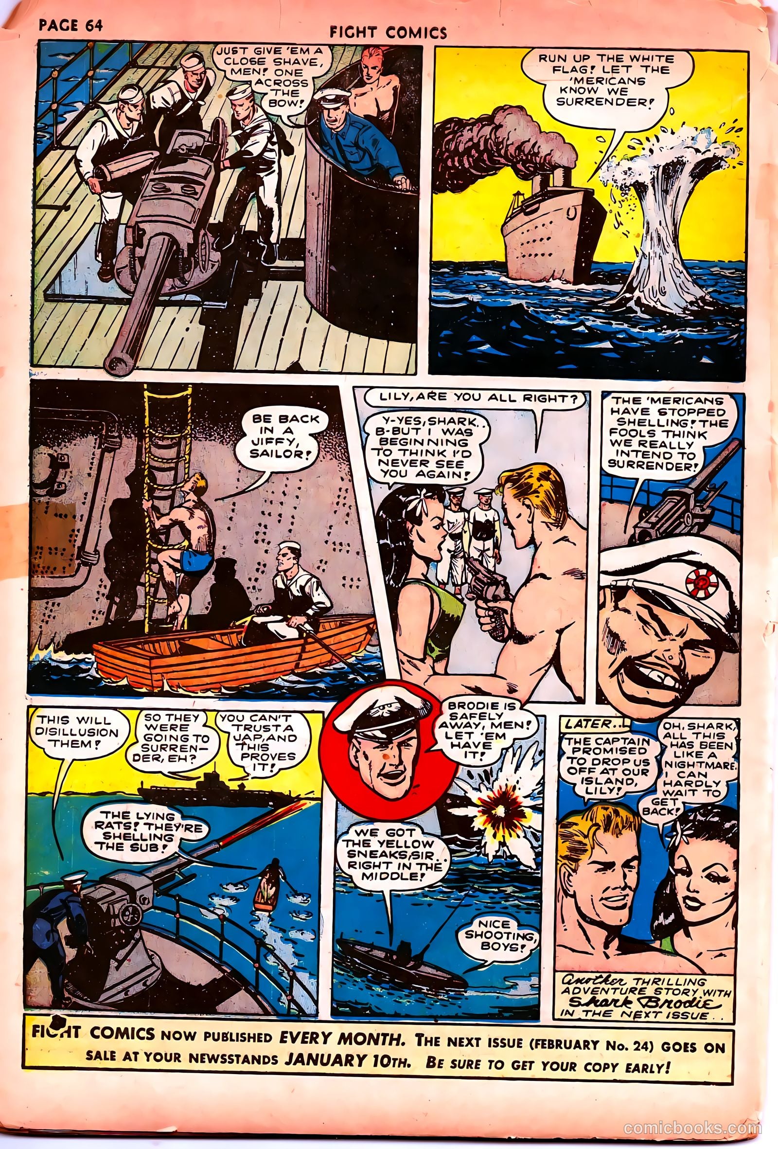 Fight Comics #23 (1943) — page 66 of 68