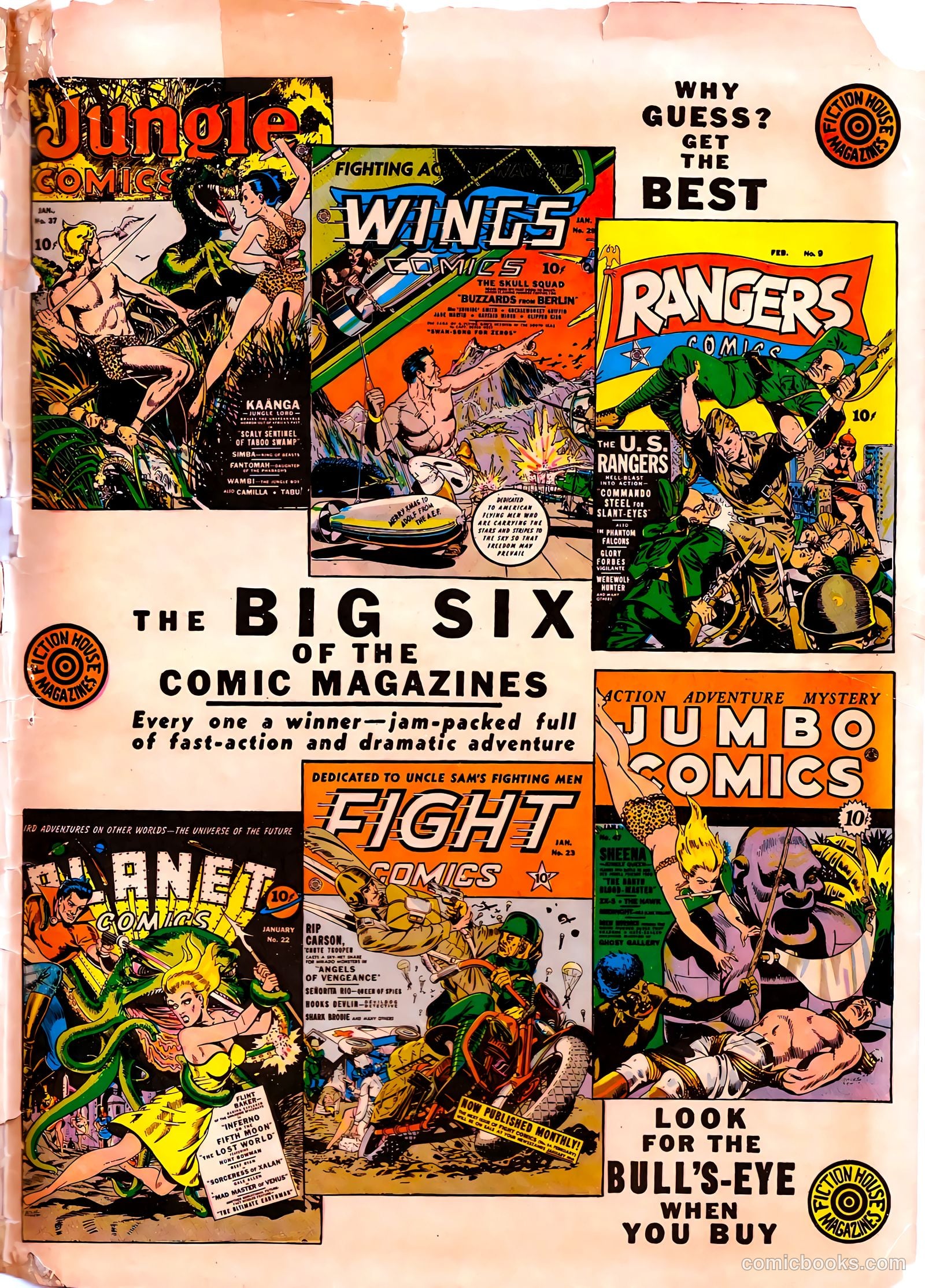 Fight Comics #23 (1943) — page 67 of 68