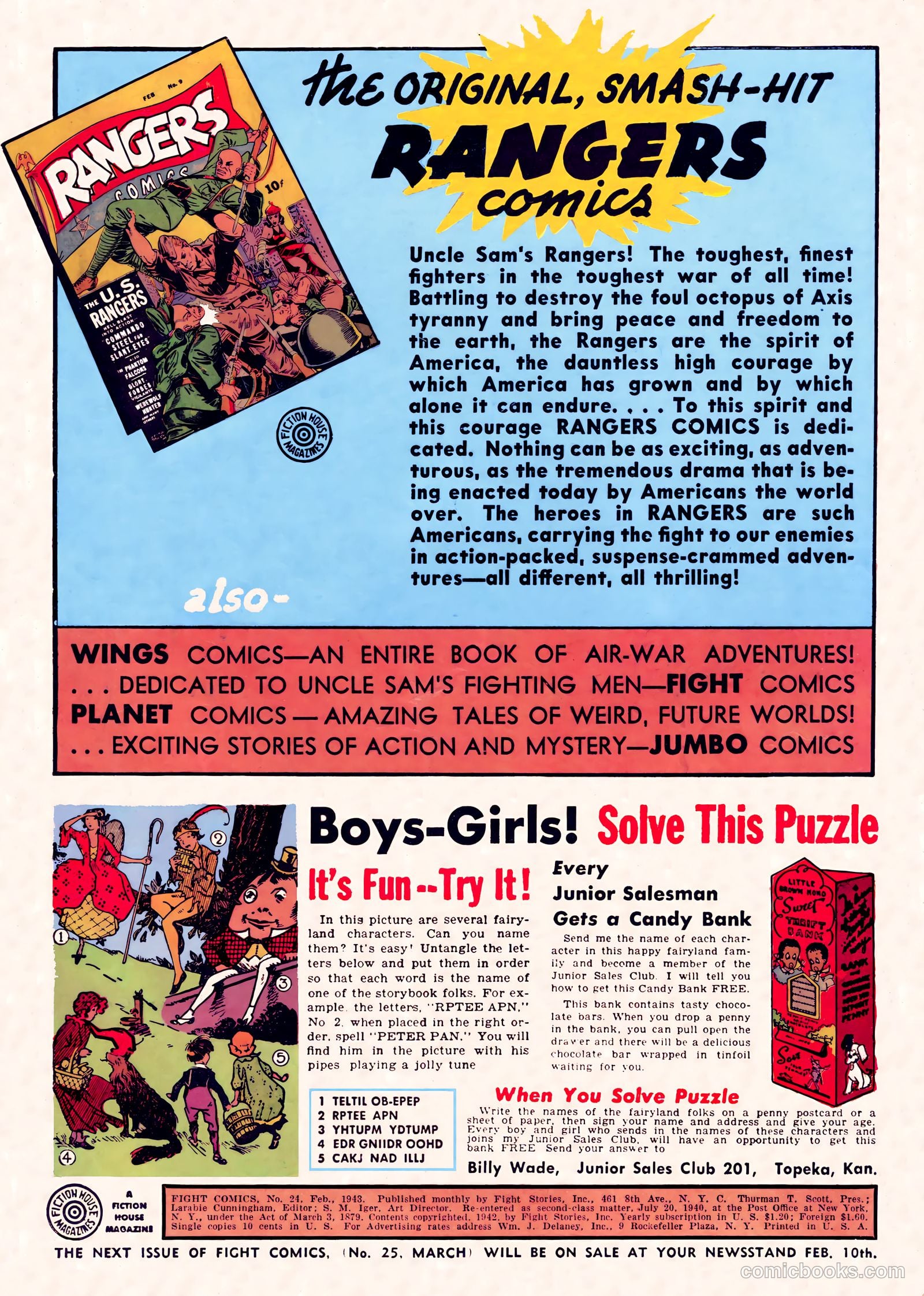 Fight Comics #24 (1943) — page 2 of 68