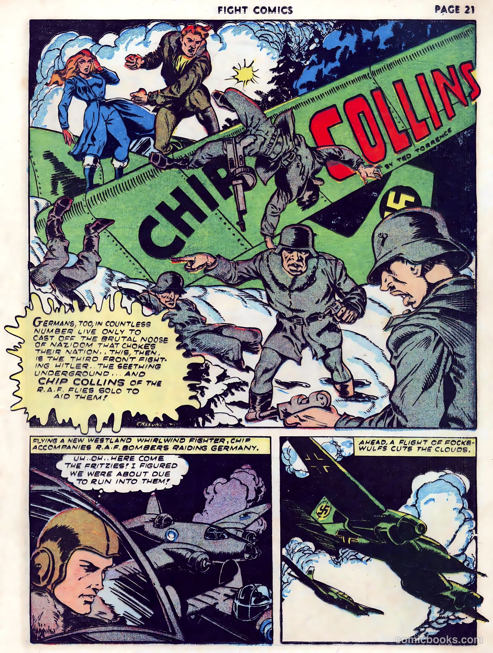 Fight Comics #24 (1943) — page 23 of 68