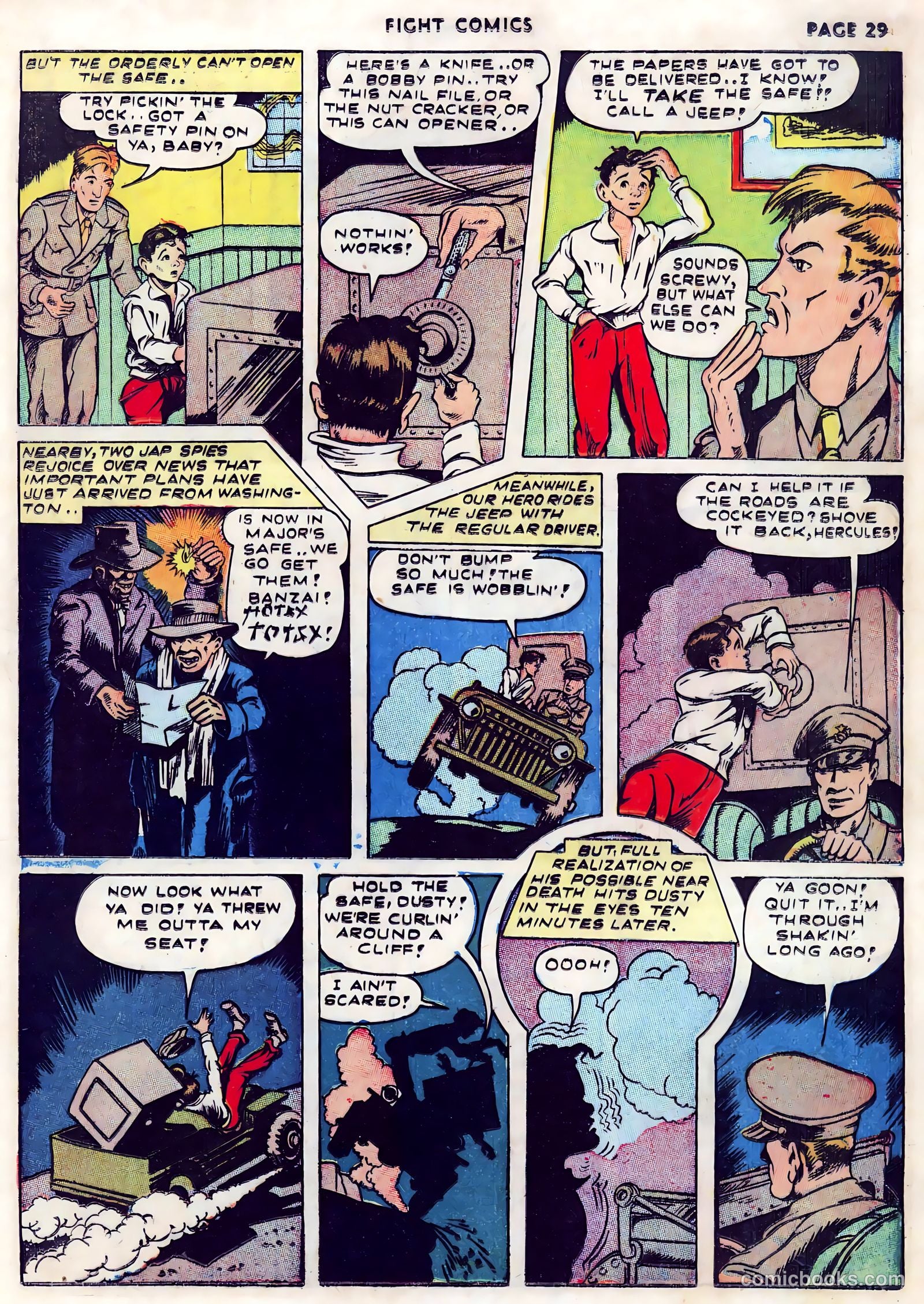 Fight Comics #24 (1943) — page 31 of 68