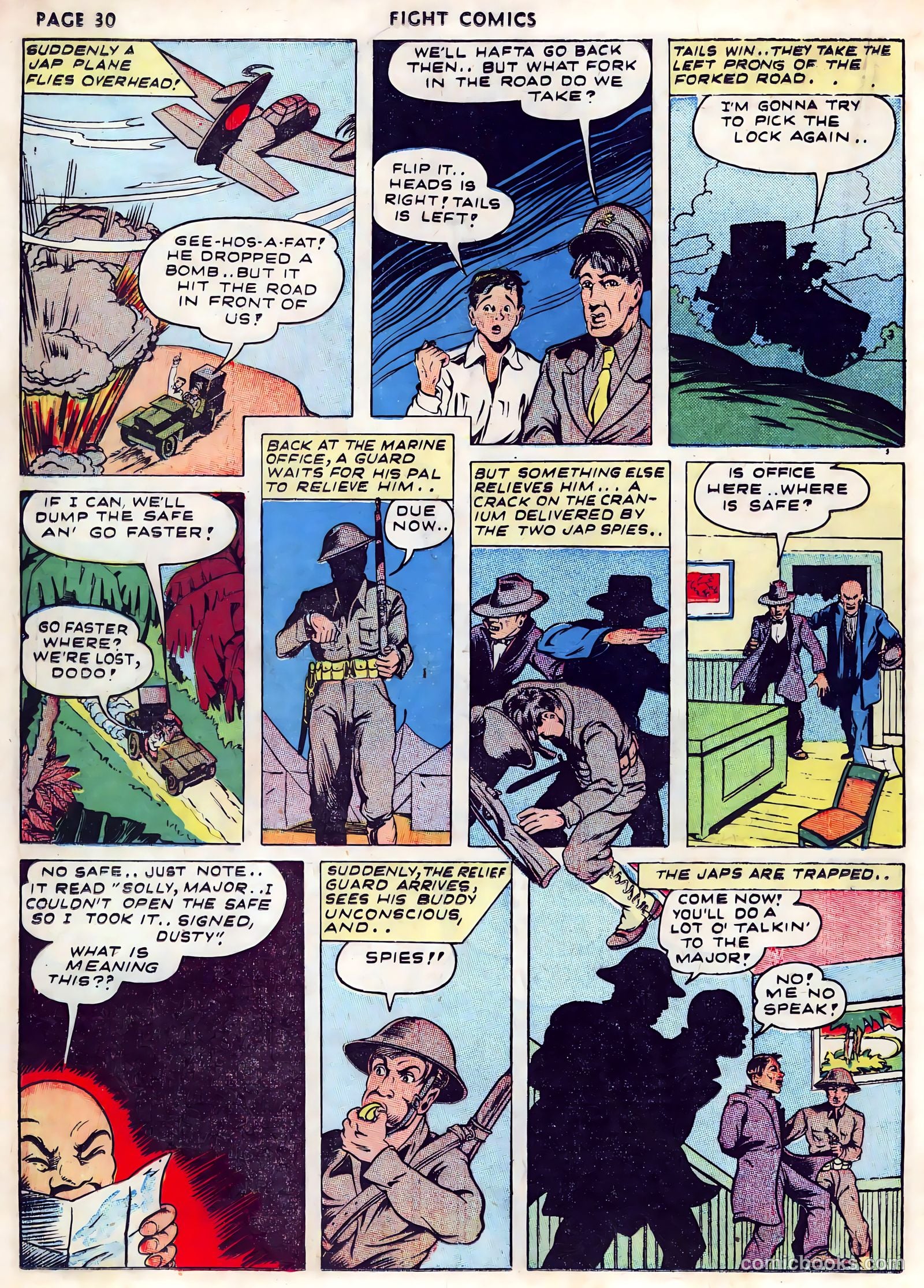 Fight Comics #24 (1943) — page 32 of 68