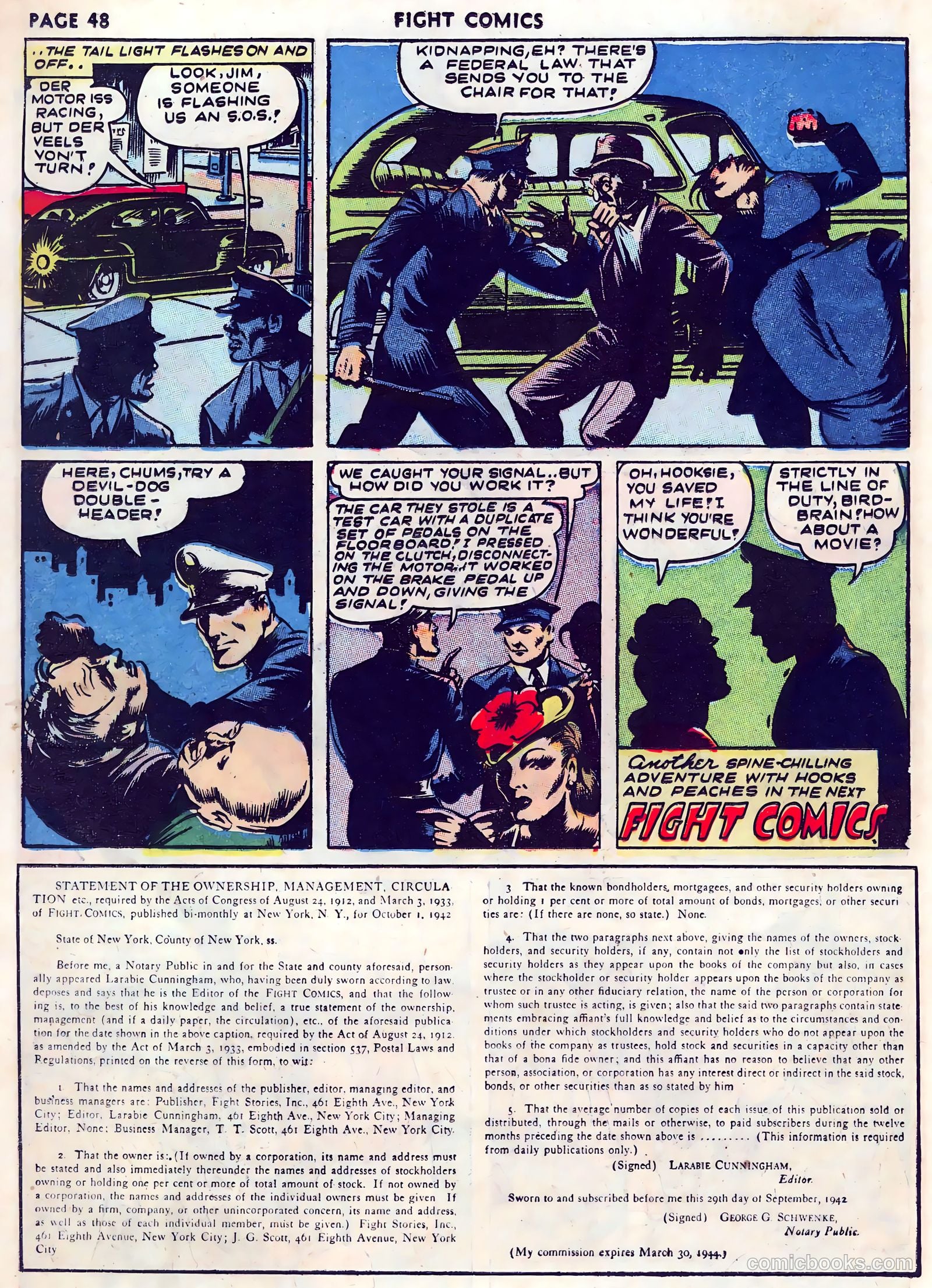 Fight Comics #24 (1943) — page 50 of 68