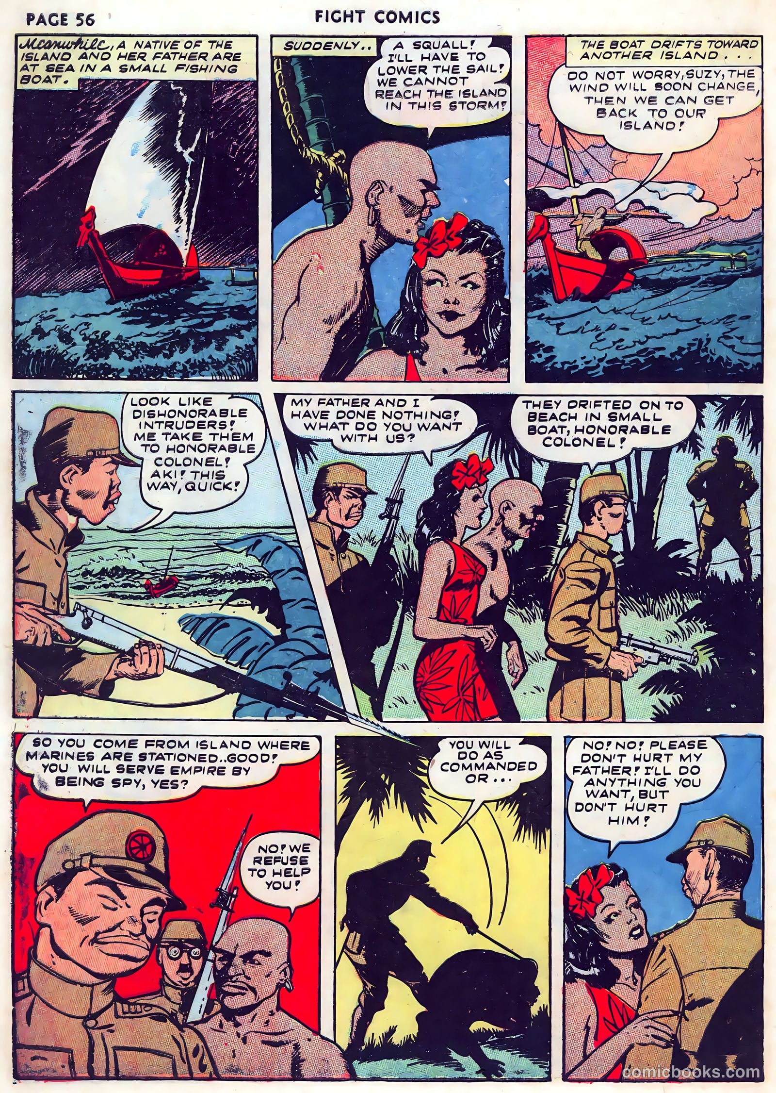 Fight Comics #24 (1943) — page 58 of 68
