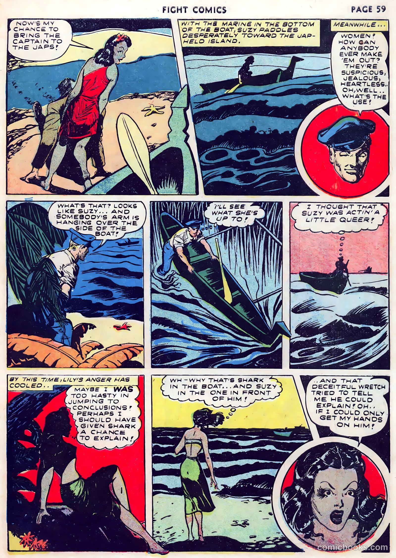 Fight Comics #24 (1943) — page 61 of 68