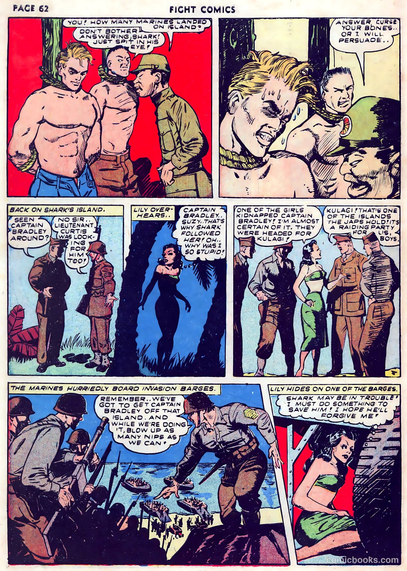 Fight Comics #24 (1943) — page 64 of 68