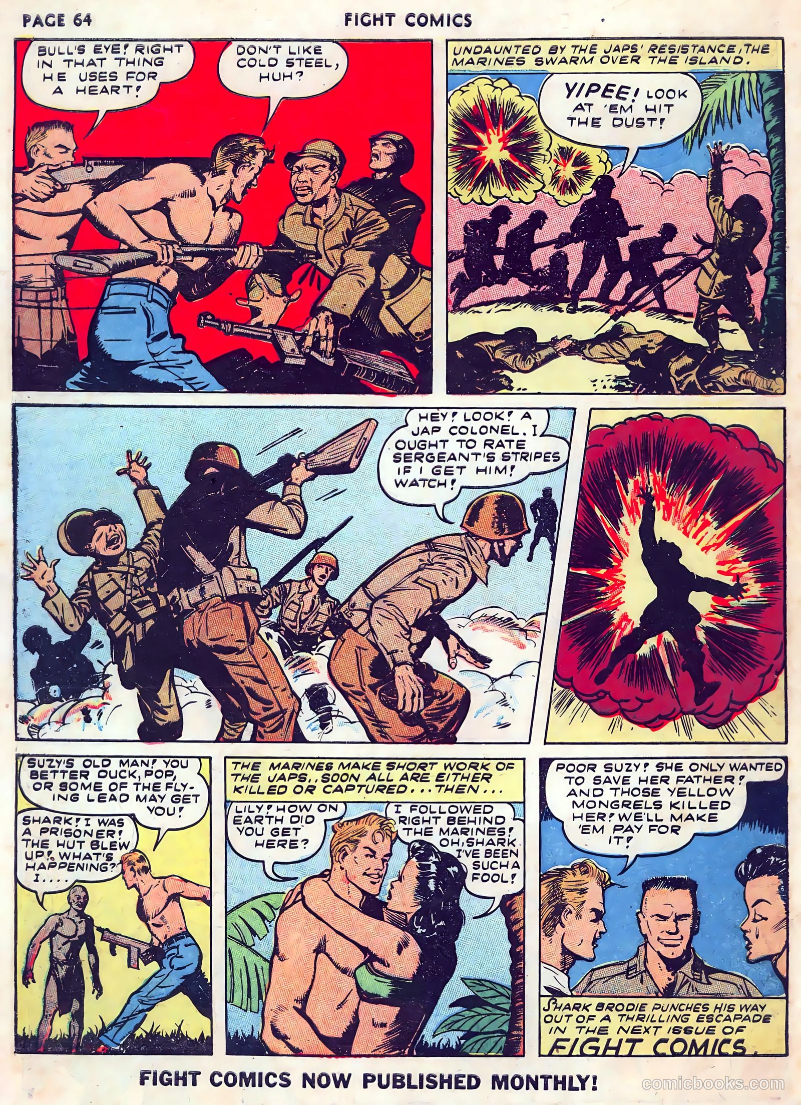 Fight Comics #24 (1943) — page 66 of 68