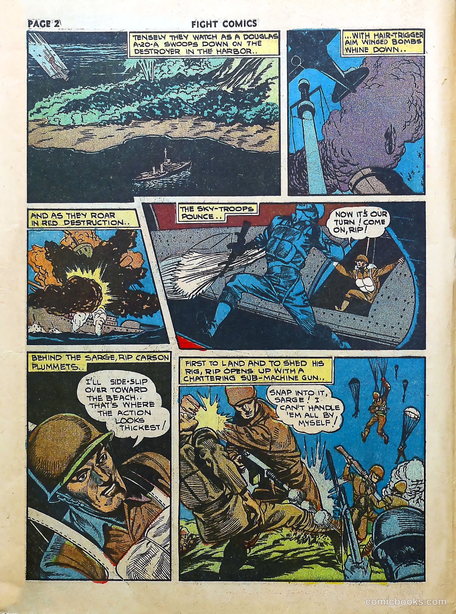 Fight Comics #25 (1943) — page 4 of 68