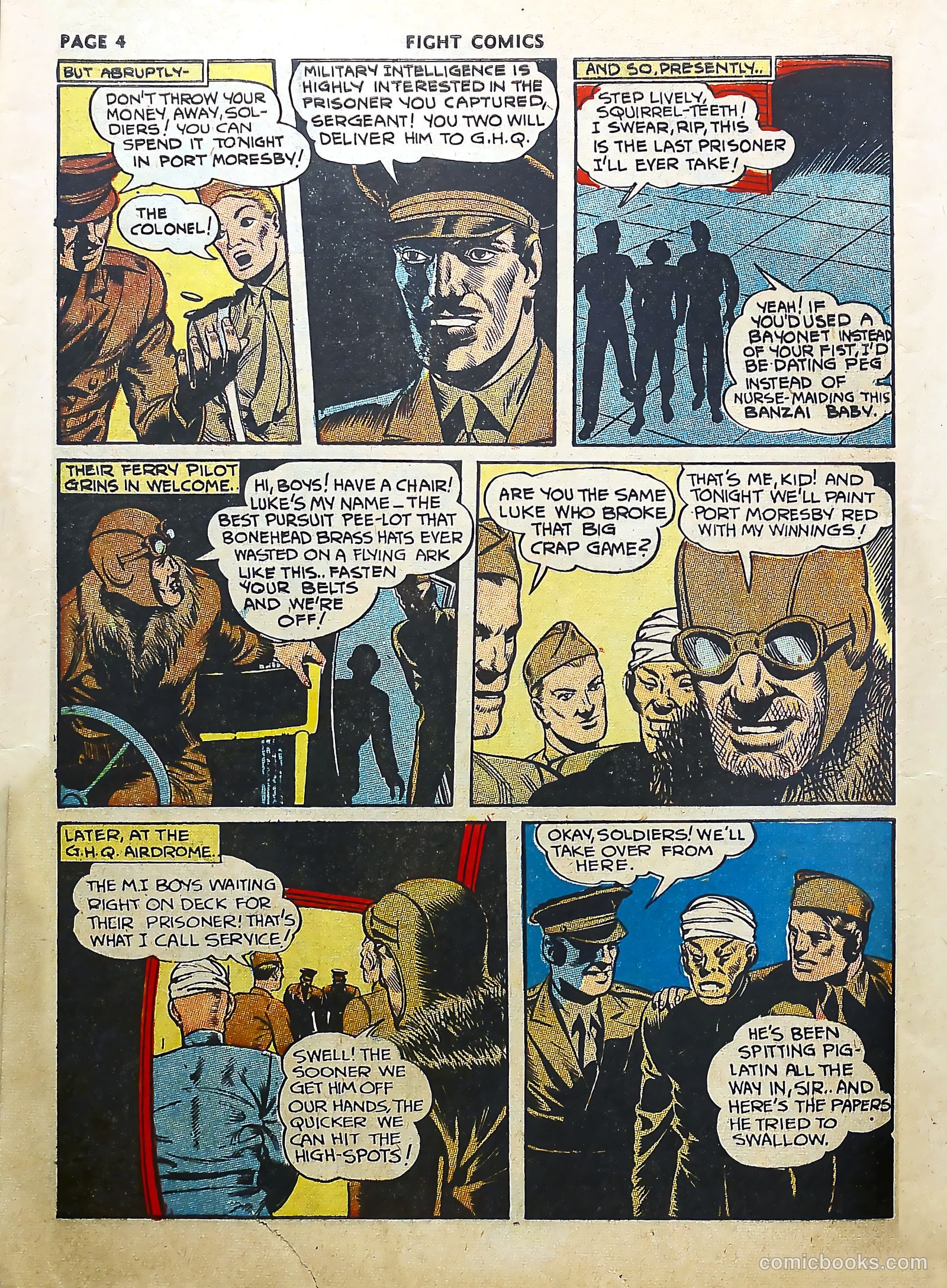 Fight Comics #25 (1943) — page 6 of 68