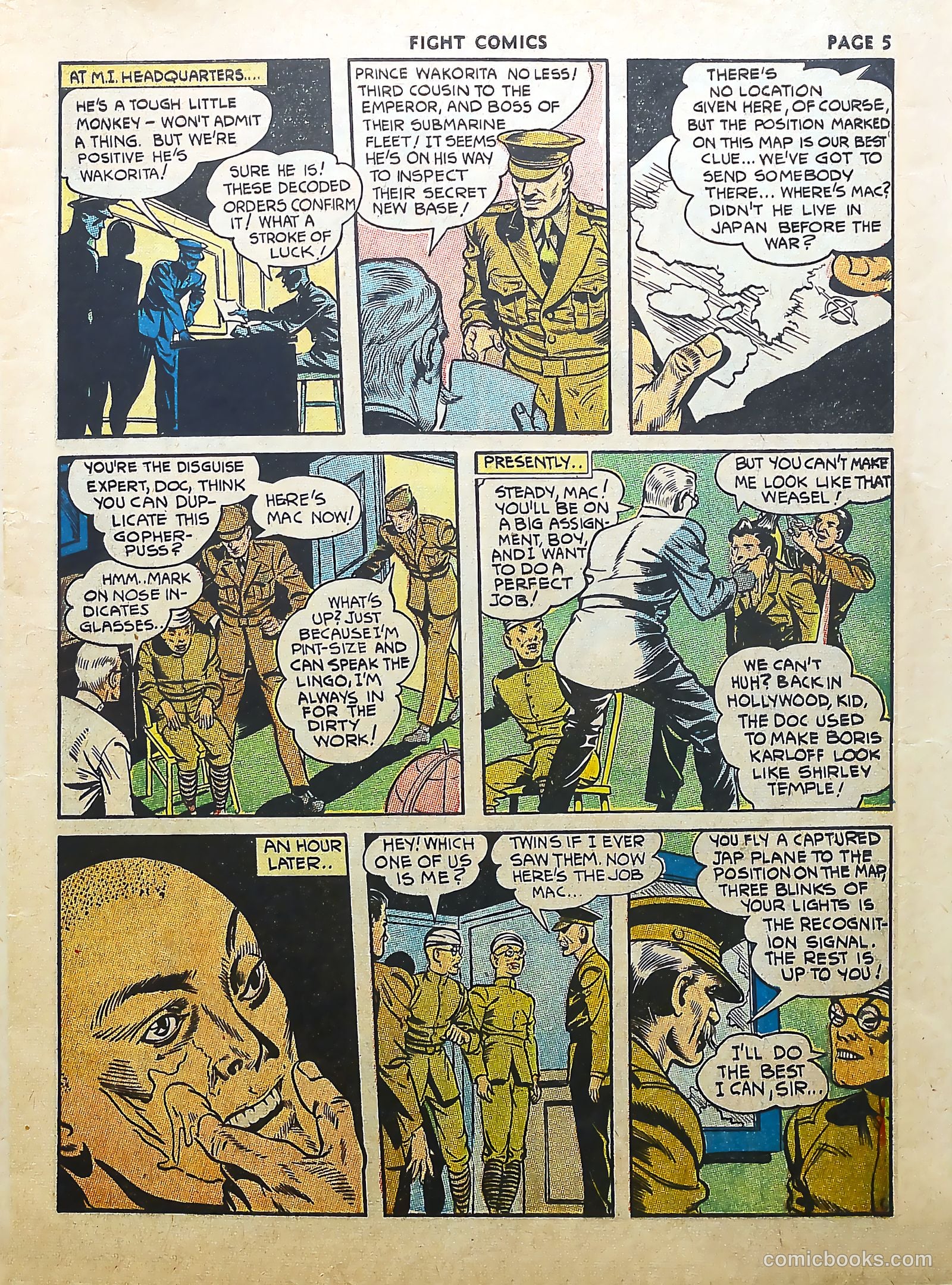 Fight Comics #25 (1943) — page 7 of 68