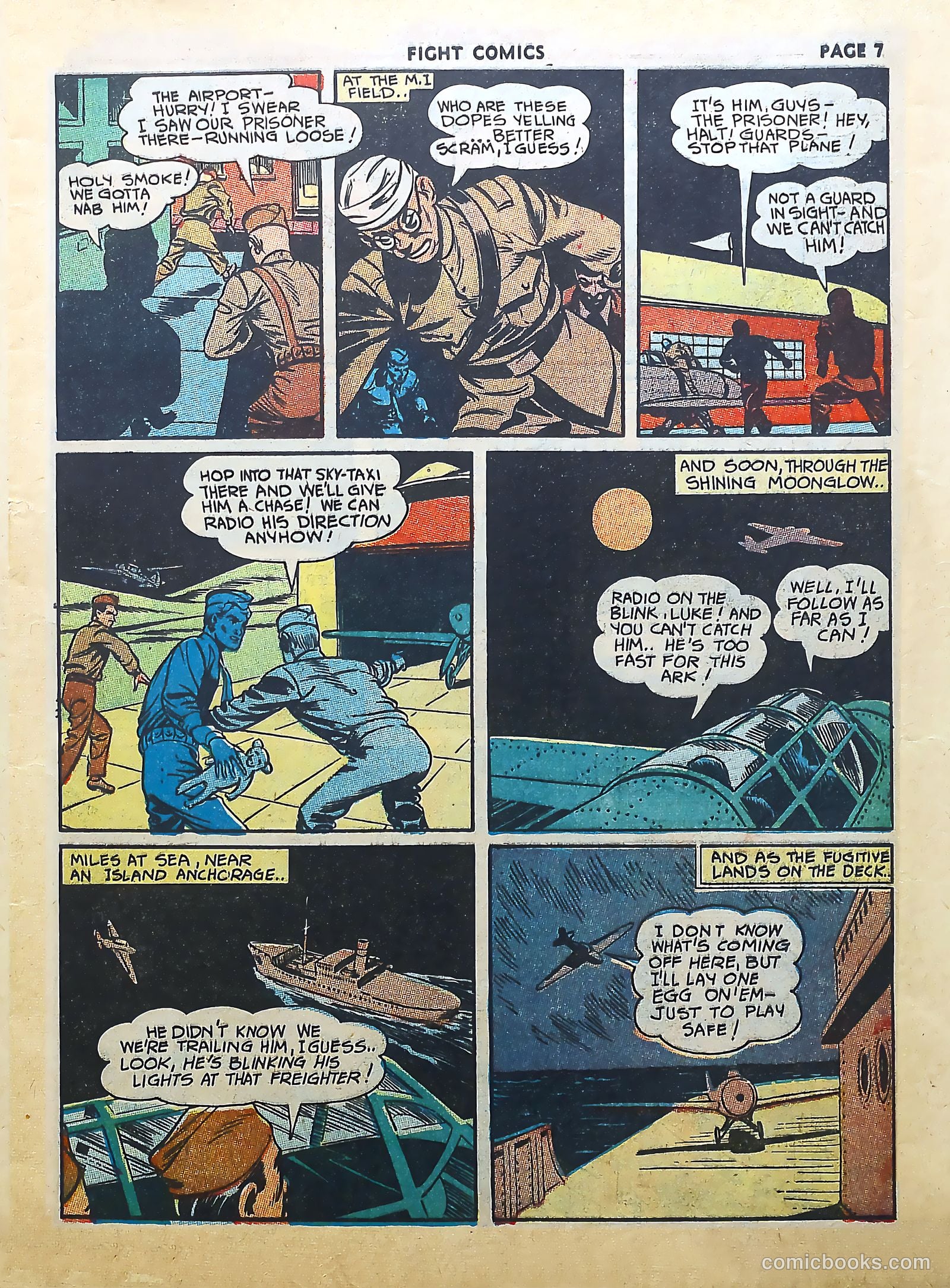 Fight Comics #25 (1943) — page 9 of 68