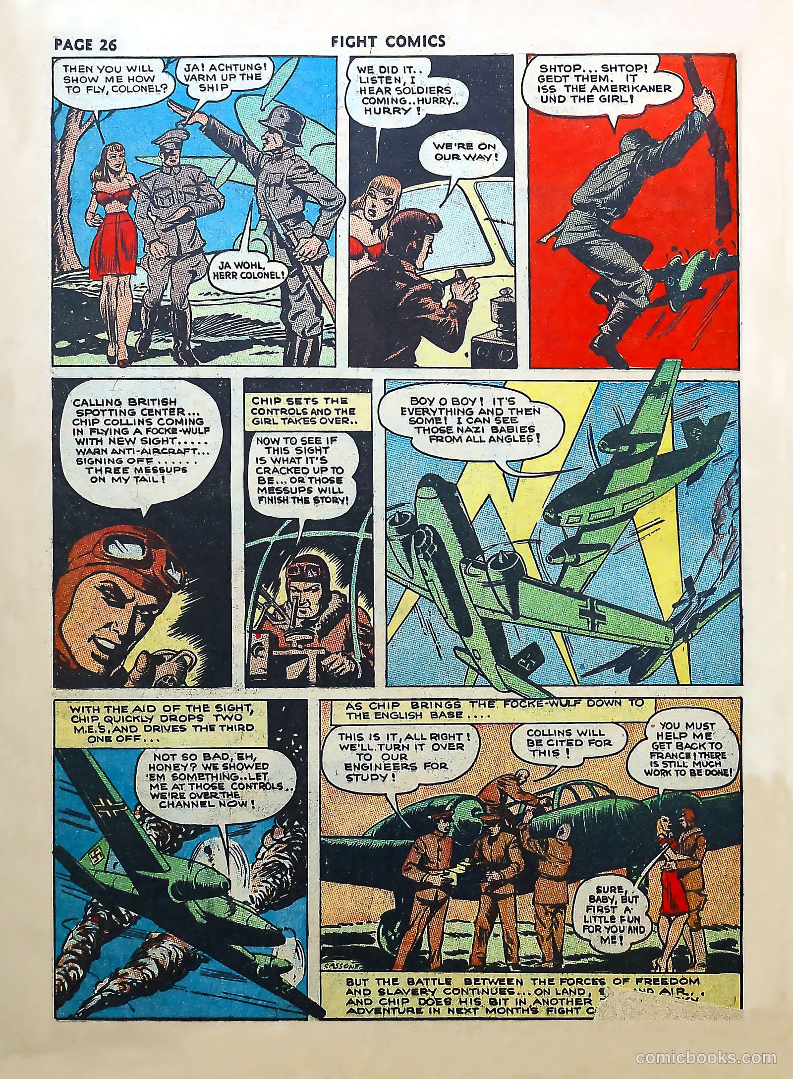 Fight Comics #25 (1943) — page 28 of 68