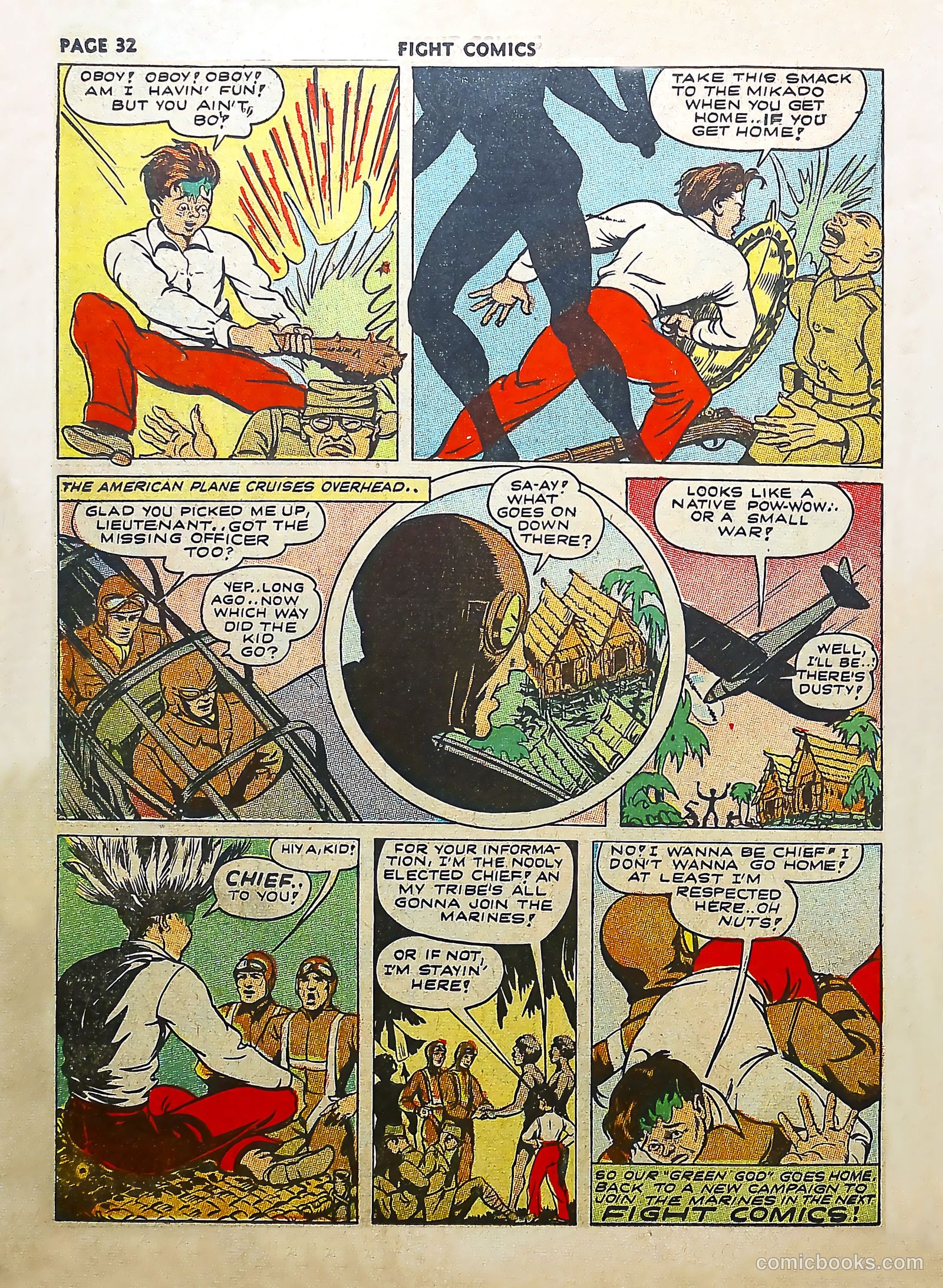 Fight Comics #25 (1943) — page 34 of 68
