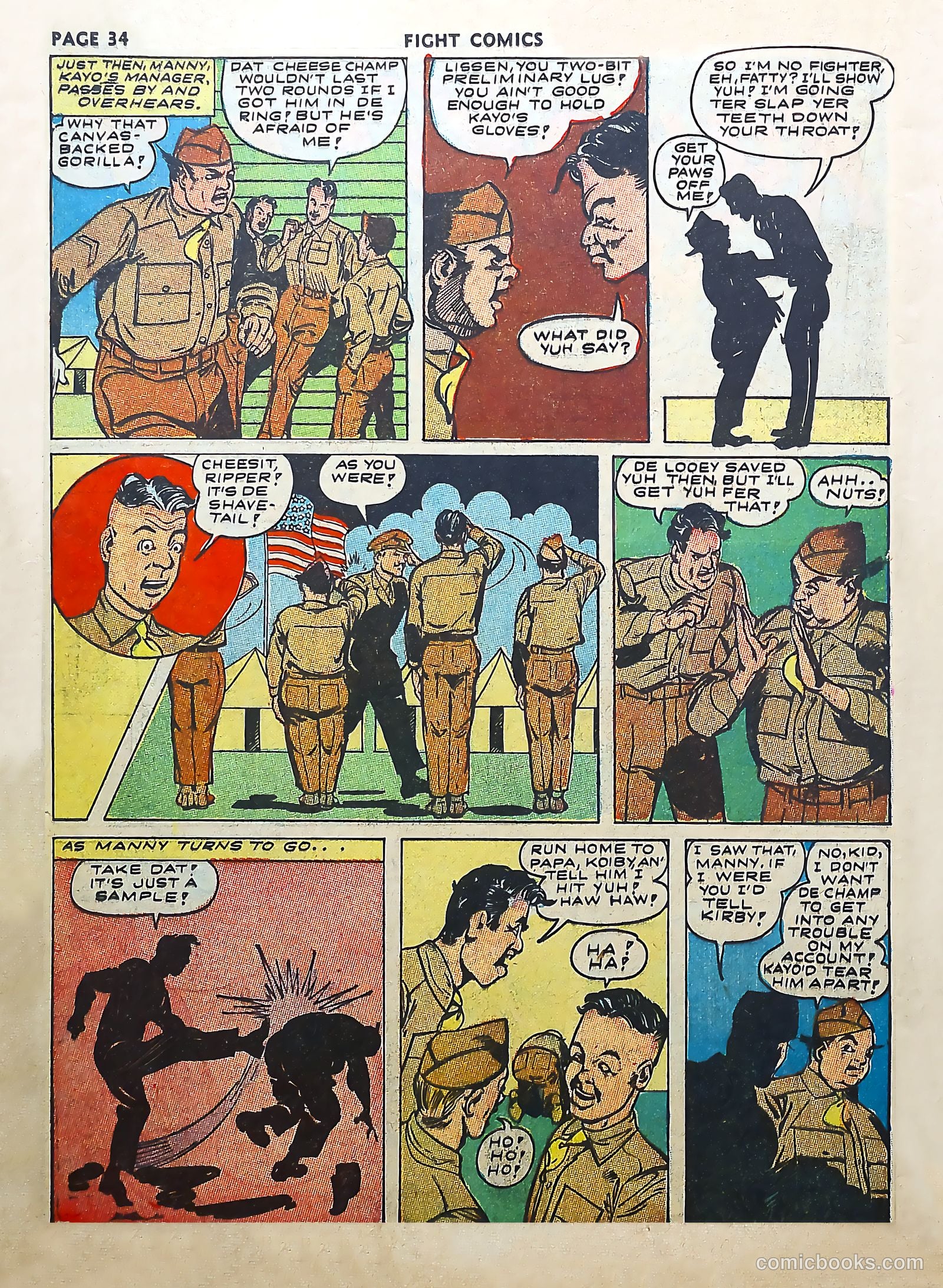 Fight Comics #25 (1943) — page 36 of 68