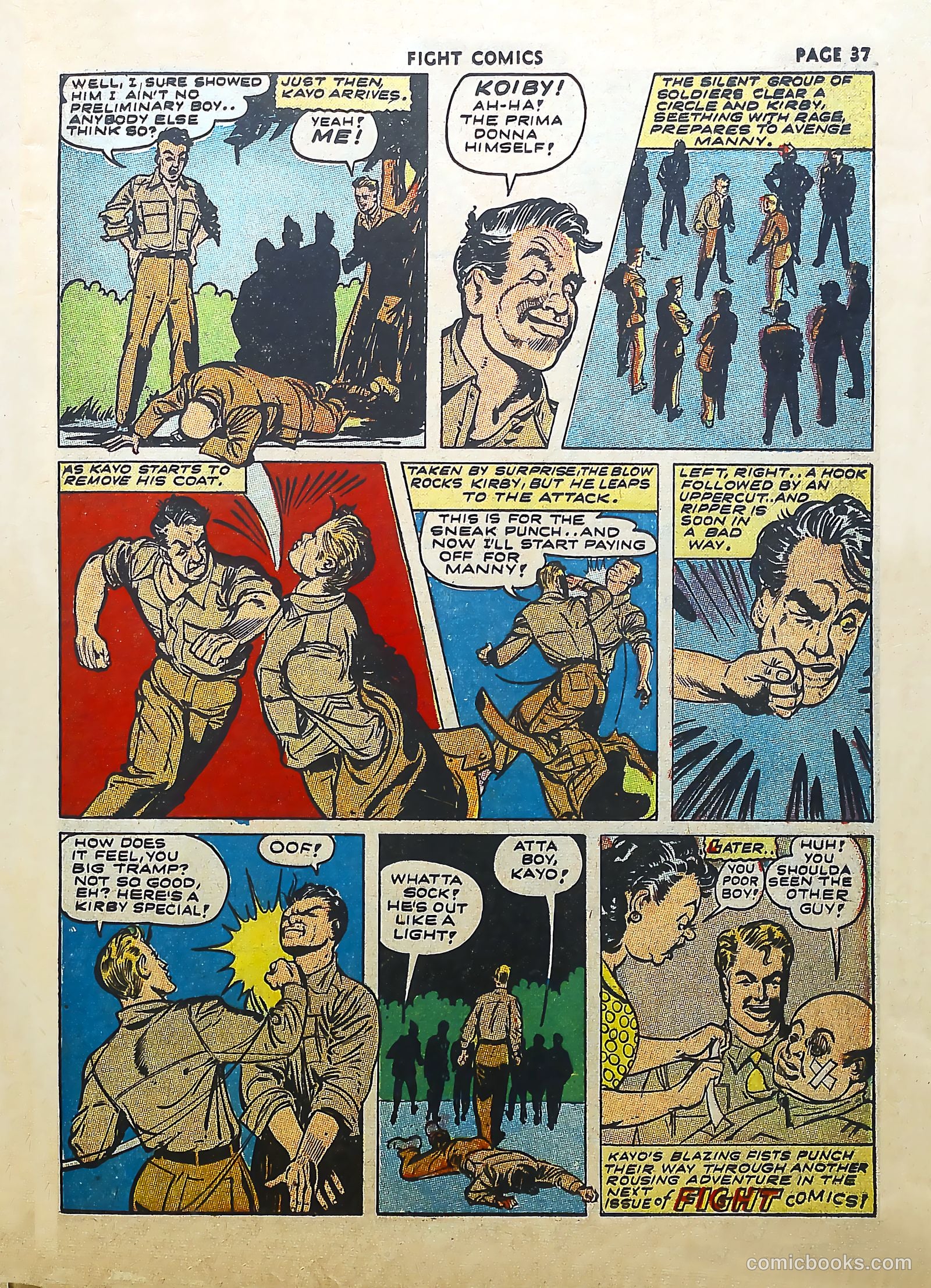Fight Comics #25 (1943) — page 39 of 68