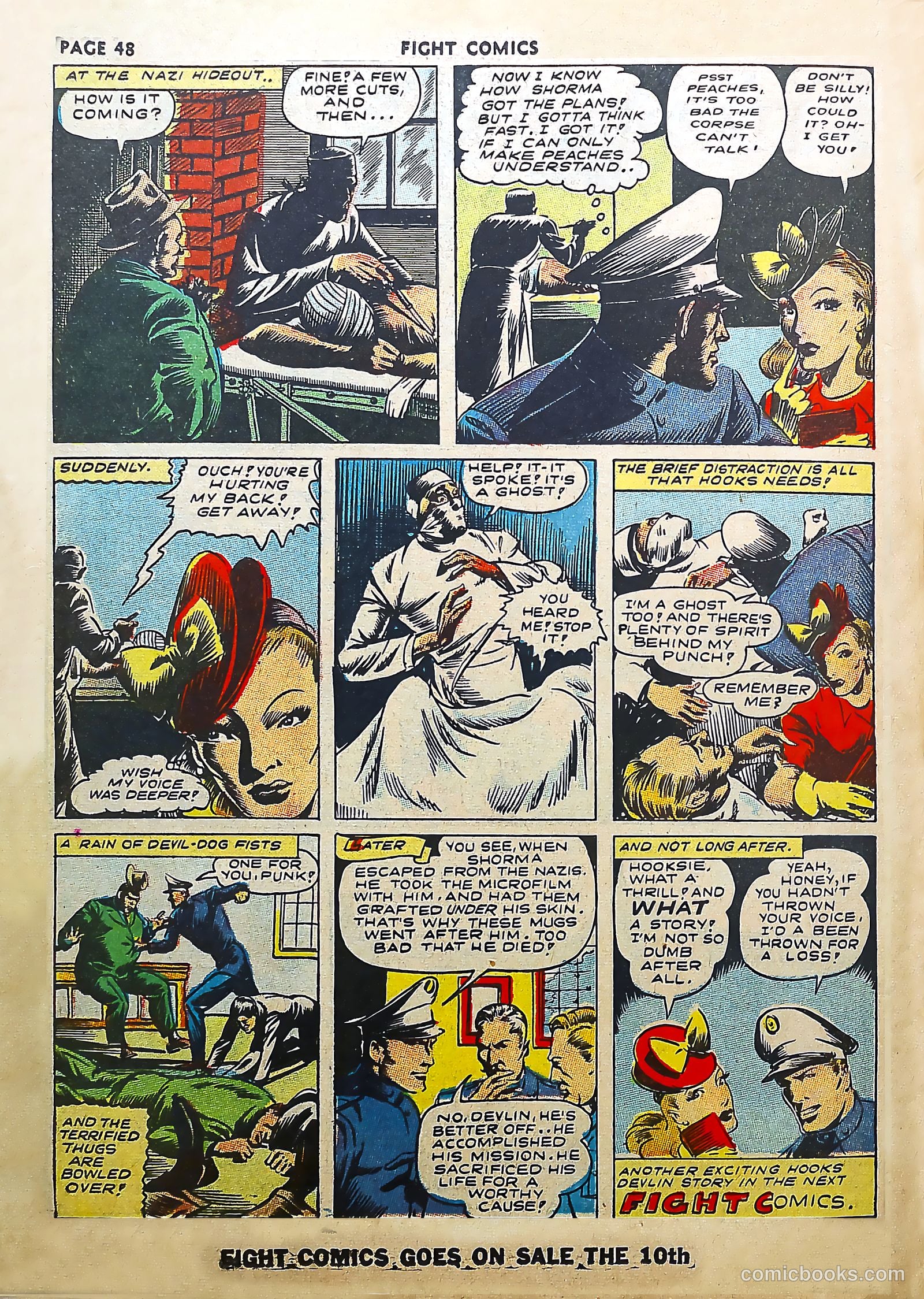 Fight Comics #25 (1943) — page 50 of 68